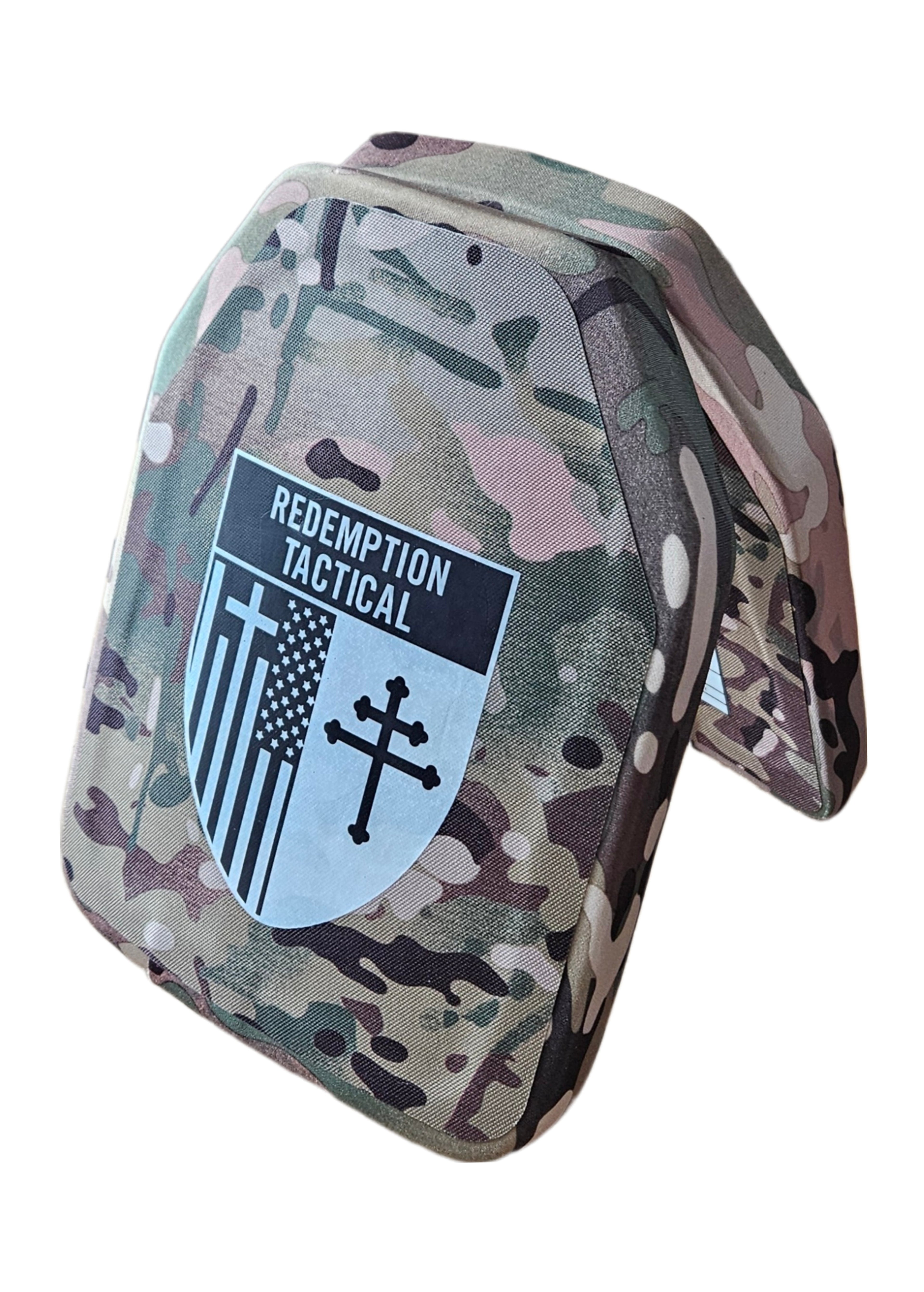 Redemption Tactical Level IV 8x10 Recon 2.0 armor plates with ballistic vest carrier, designed for tactical protection.