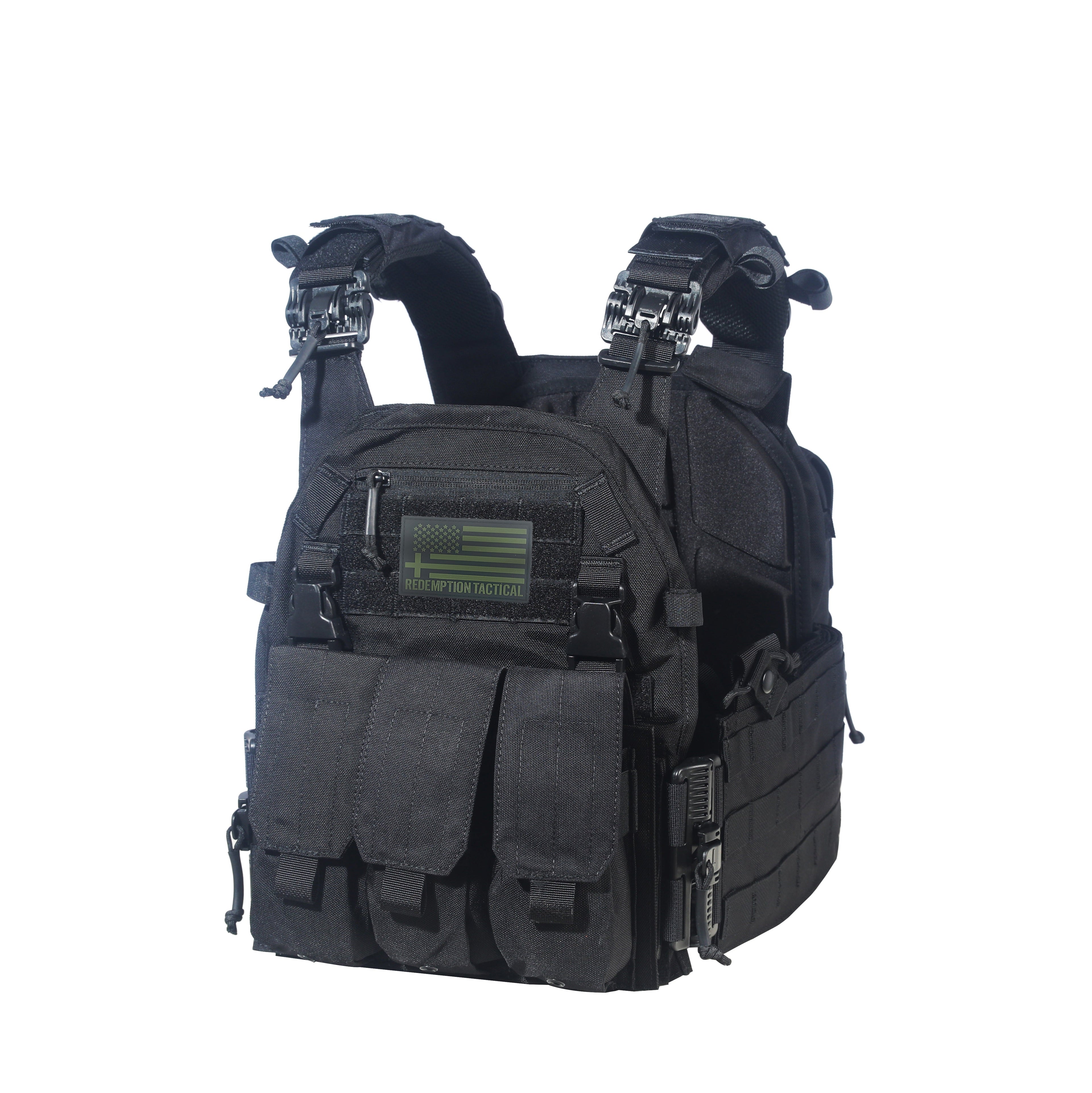 Lightweight Redemption Tactical Archangel 2.0 Armor Kit with front, back, and side plates displayed on a neutral background.