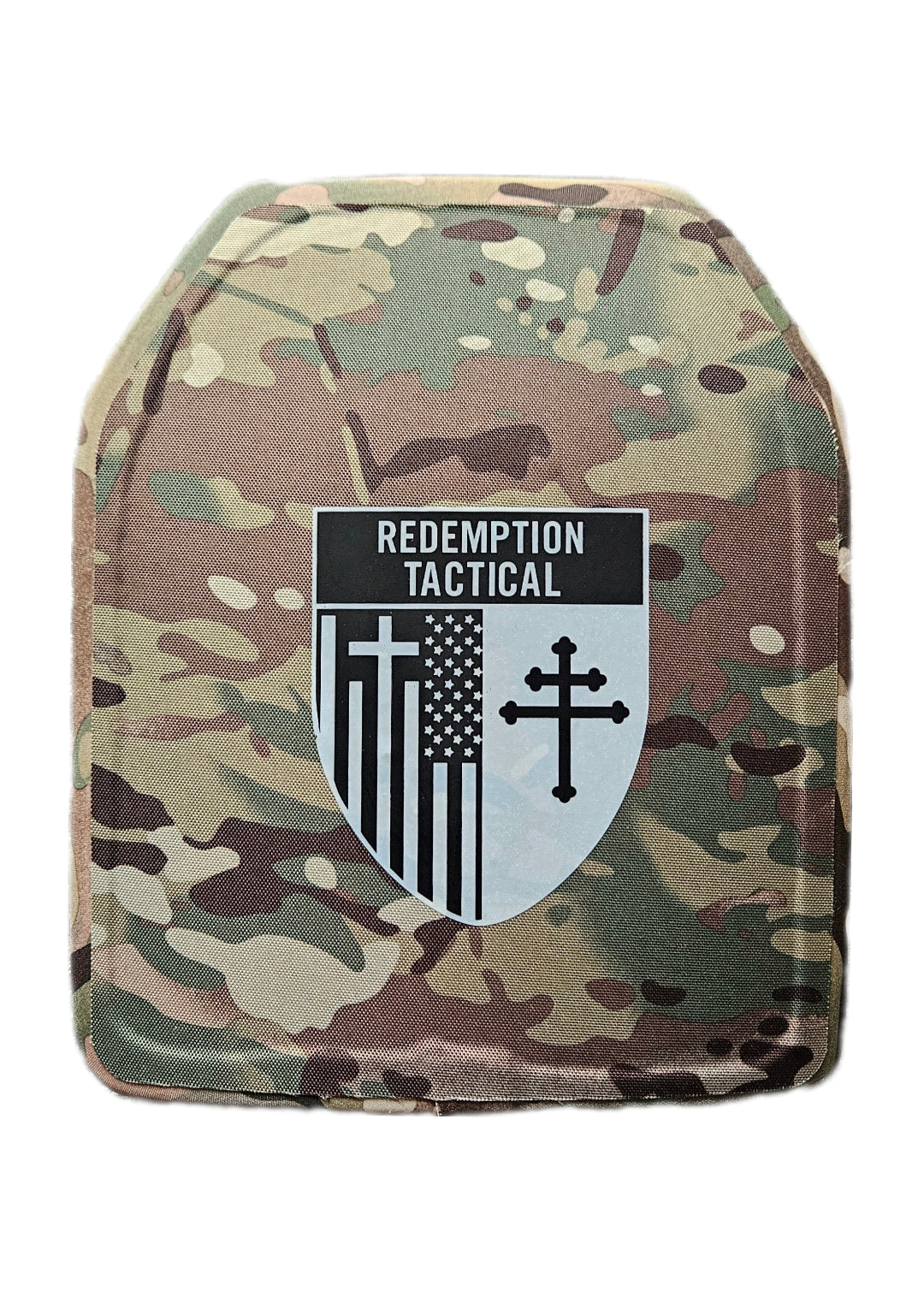 Redemption Tactical Double Multi-Curve Level IV ballistic female plates, 10x12 inch multi-curve vests for added protection.