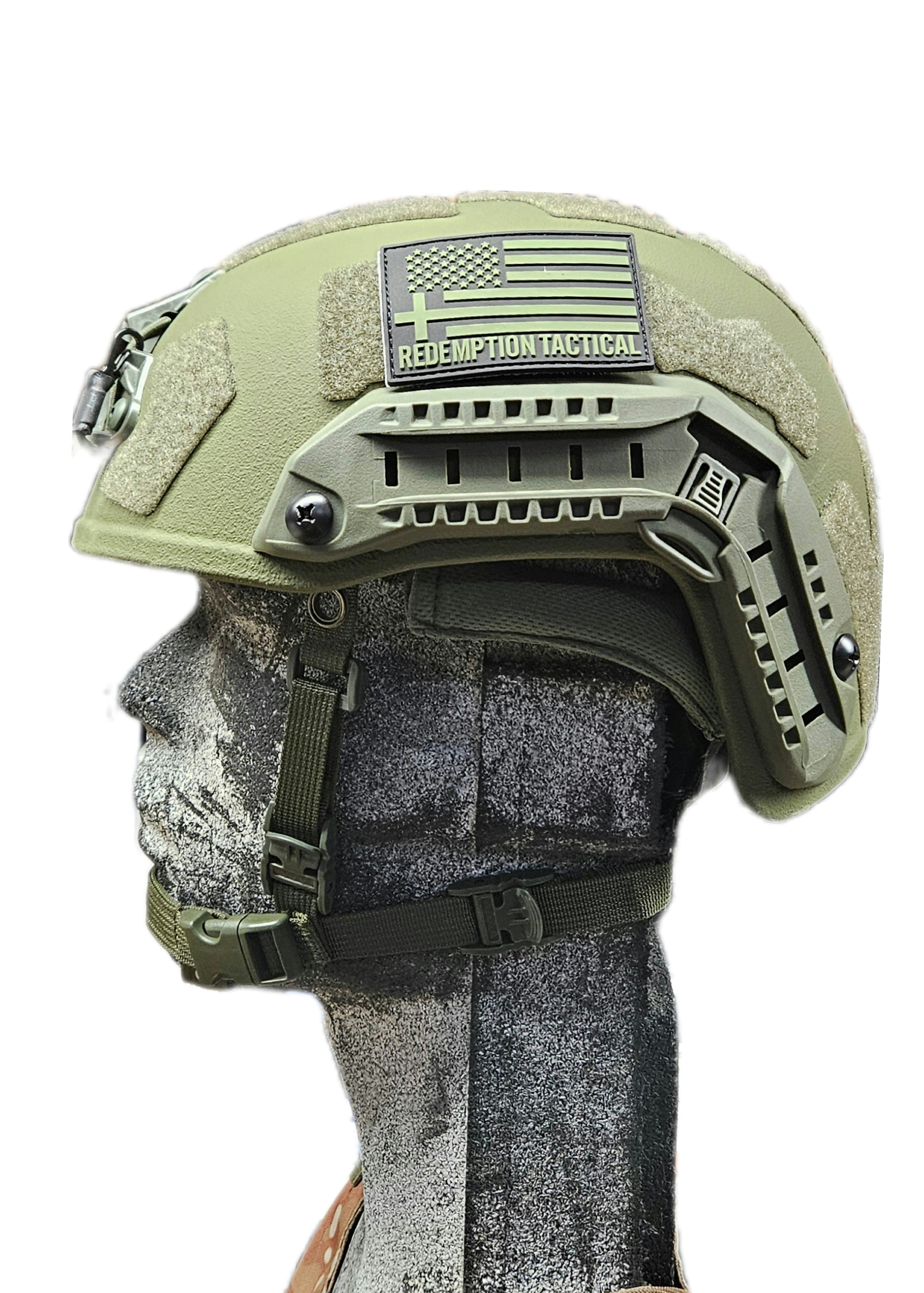 Ballistic Helmet RT2 High Cut Helmet: Tested to LEVEL IIIA (Included Arc Rails, Padding, Straps) - We The Collective