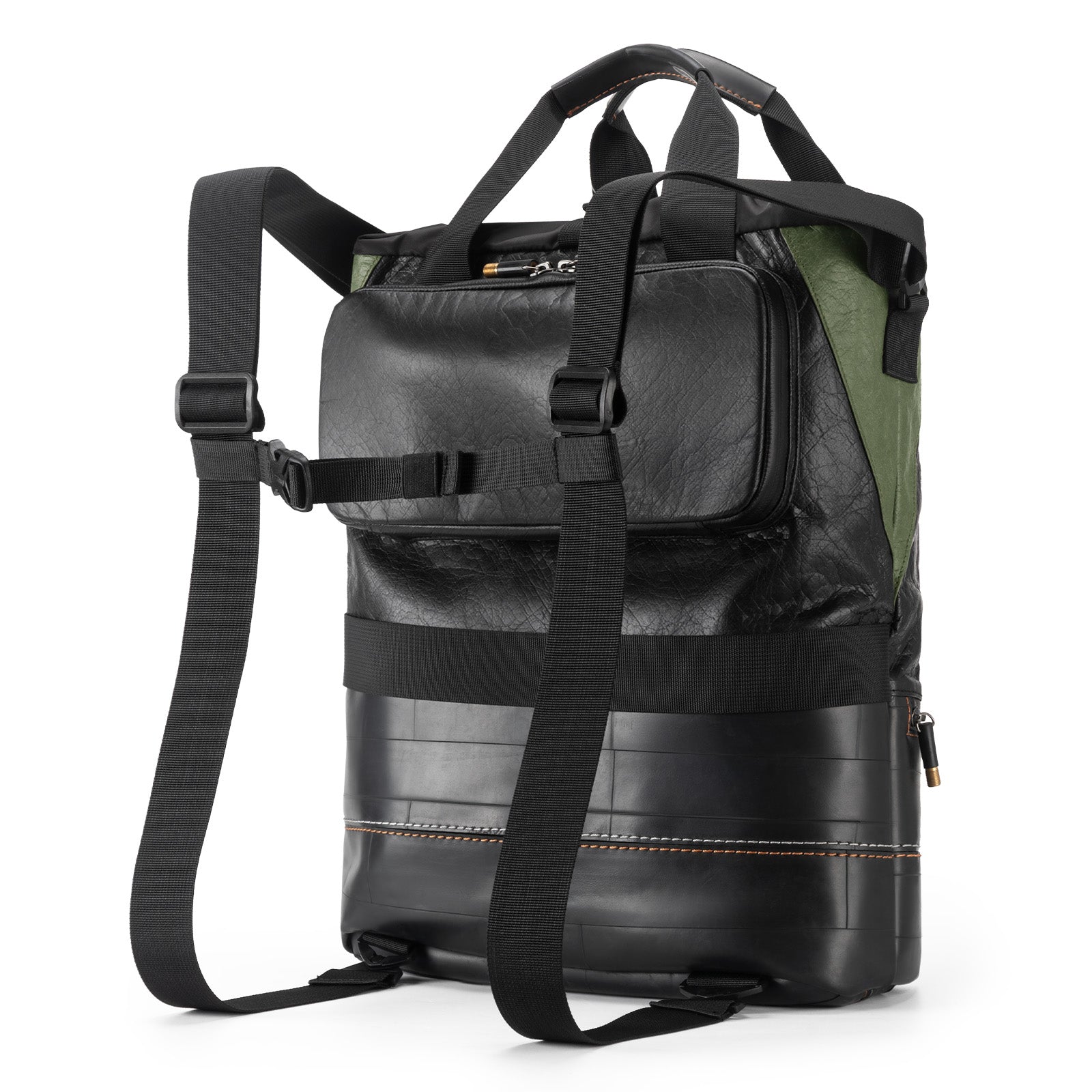 ROAD TO SKY Recycled Tire Bike Panniers - 12L - OVERLANDERS Outfitter