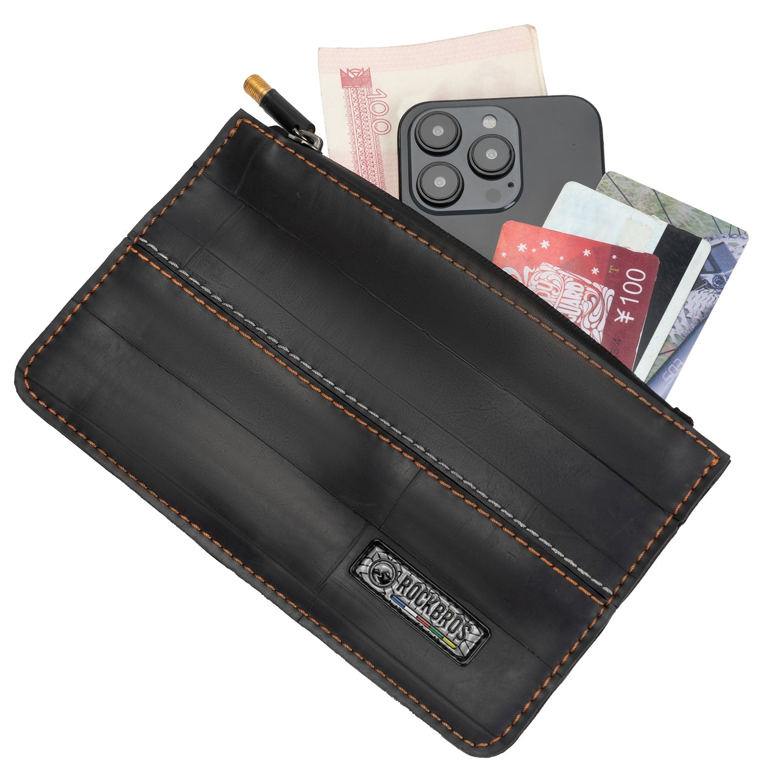 ROAD TO SKY Recycled Tire Bike Wallet - 0.7L - OVERLANDERS Outfitter