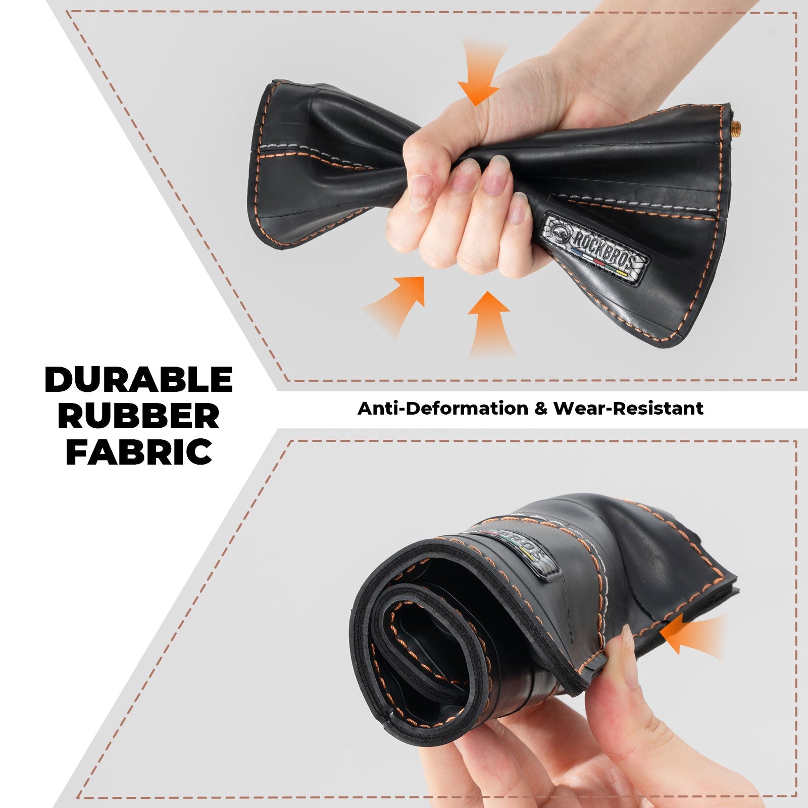 ROAD TO SKY Recycled Tire Bike Wallet - 0.7L - OVERLANDERS Outfitter