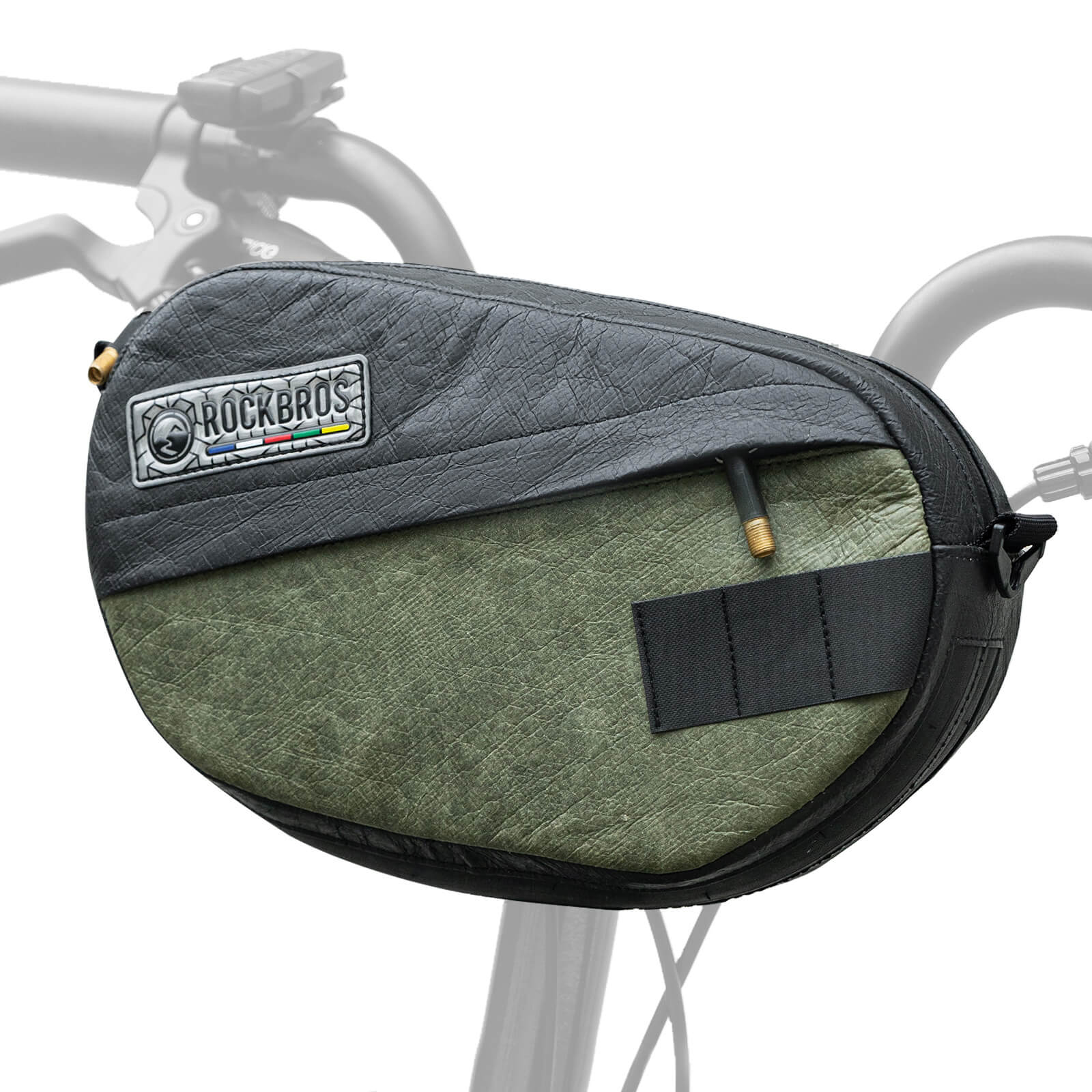ROAD TO SKY Recycled Tire Bike Handlebar Bag - 2.5L - OVERLANDERS Outfitter