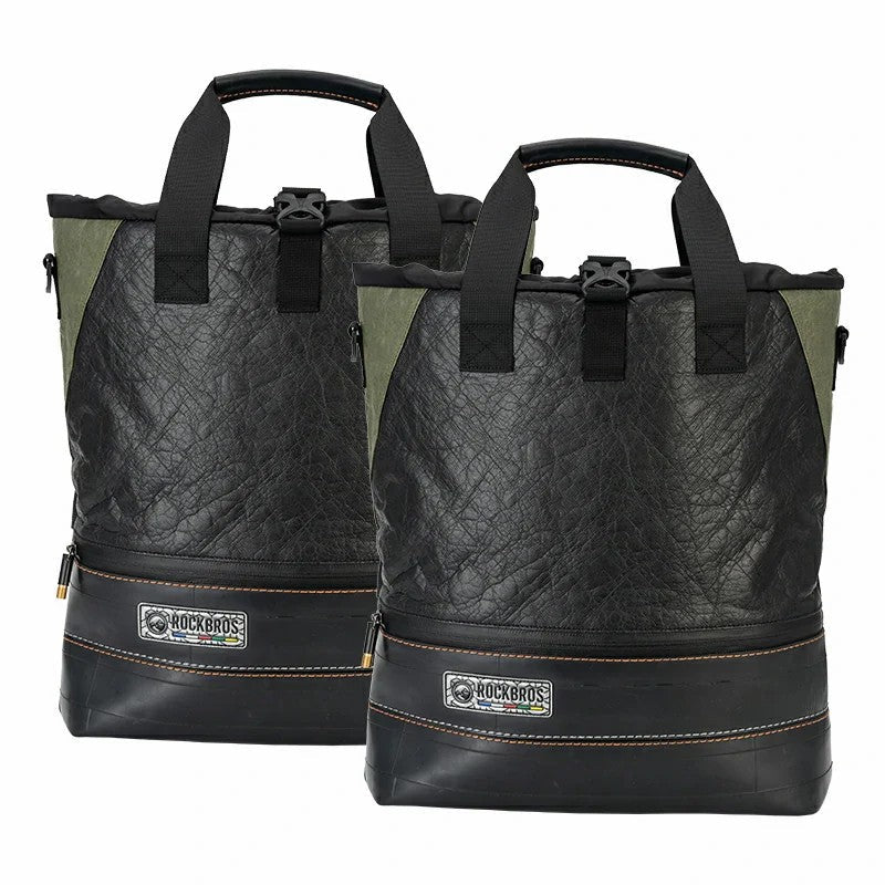 ROAD TO SKY Recycled Tire Bike Panniers - 12L - OVERLANDERS Outfitter