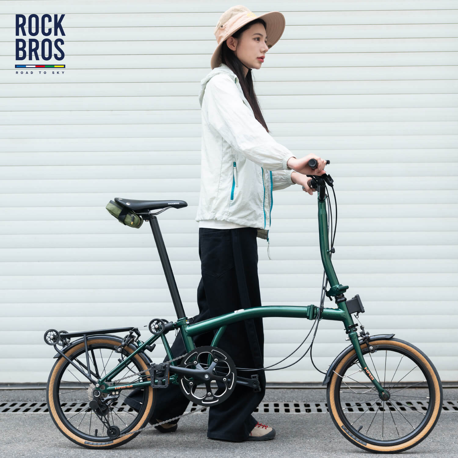 ROAD TO SKY Recycled Tire Mini Bike Saddle Bag - 0.4L - OVERLANDERS Outfitter