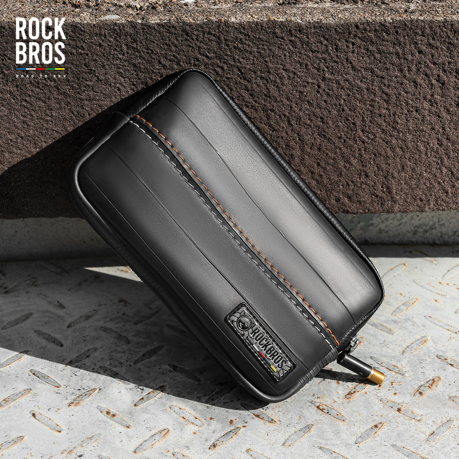 ROAD TO SKY Recycled Tire Bike Wallet - 0.4L - OVERLANDERS Outfitter