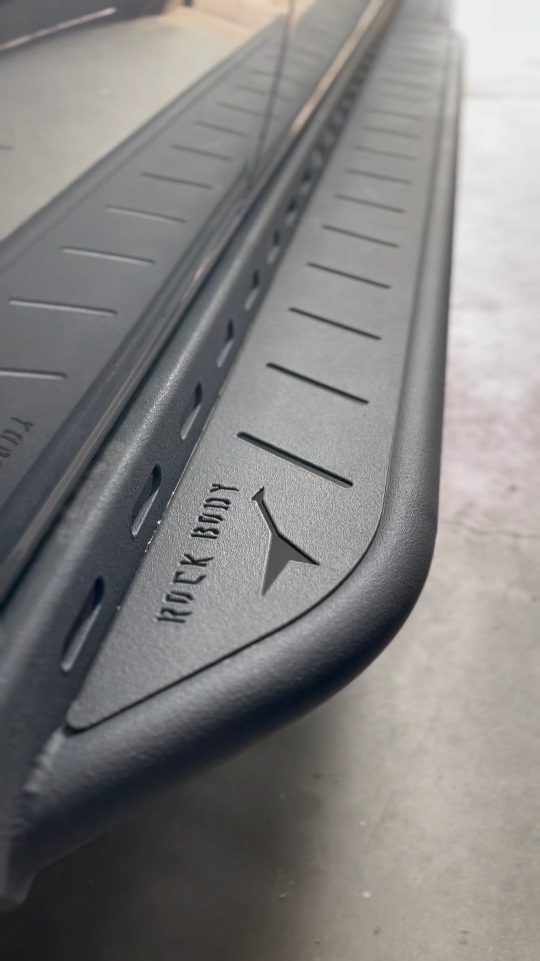 Mercedes Sprinter Rockbody Side Steps by Avatar Offroad, durable side steps for easy vehicle entry and enhanced protection.