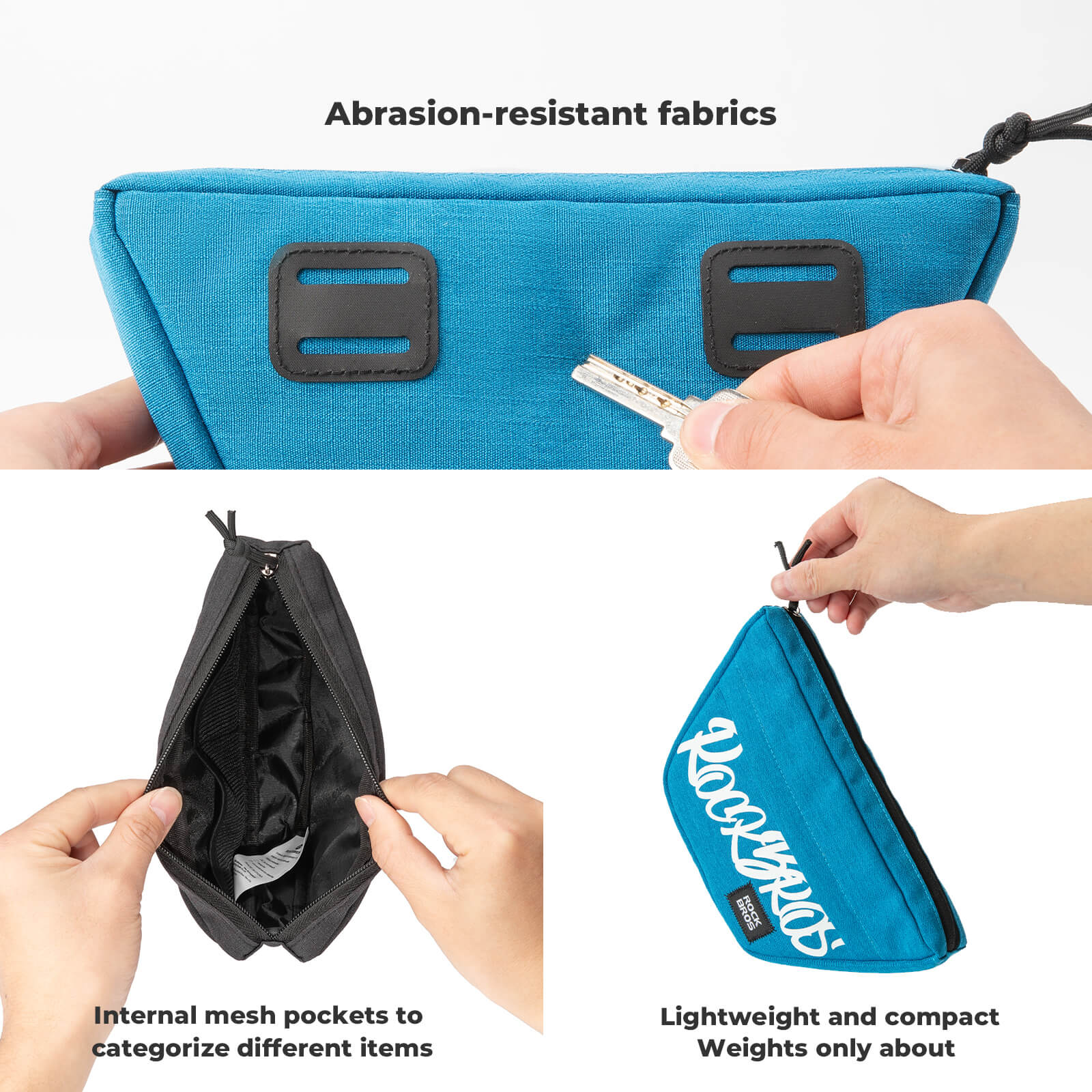 FlashRide Sketch Trapezoid Bike Handlebar Bag - 0.7L - OVERLANDERS Outfitter