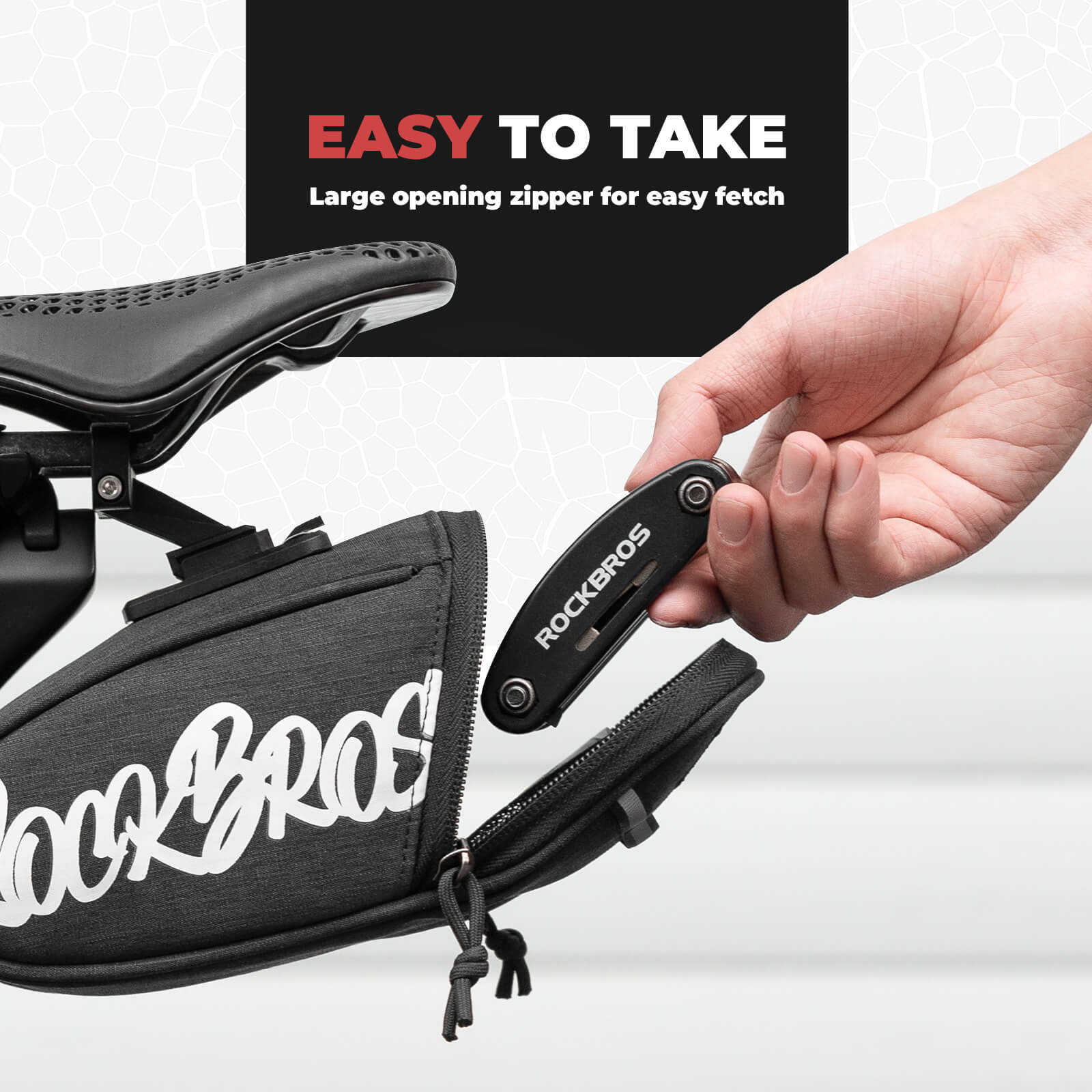 FlashRide Sketch Bike Saddle Bag - 0.8L - OVERLANDERS Outfitter