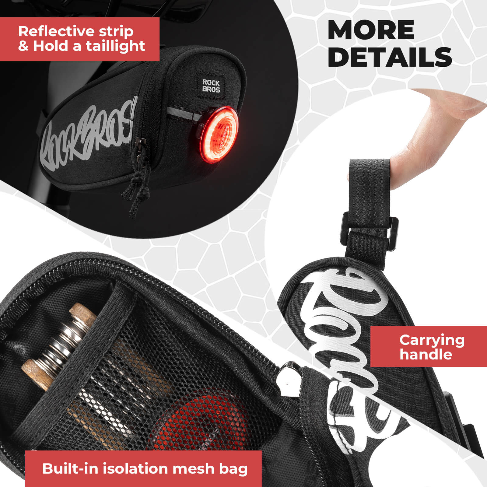 FlashRide Sketch Bike Saddle Bag - 0.8L - OVERLANDERS Outfitter