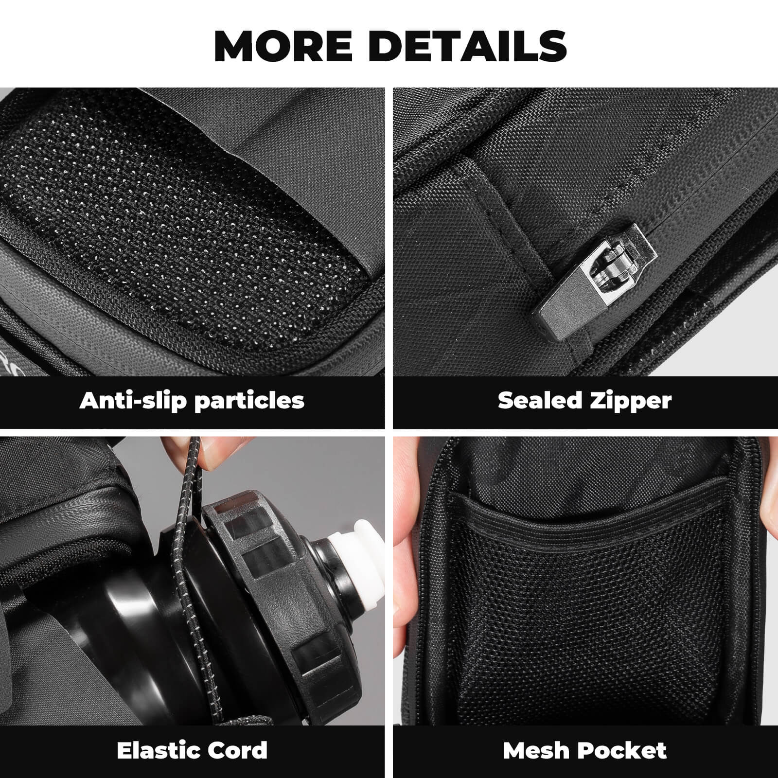 Saddle Bag with Bottle Holder - 0.8L - OVERLANDERS Outfitter