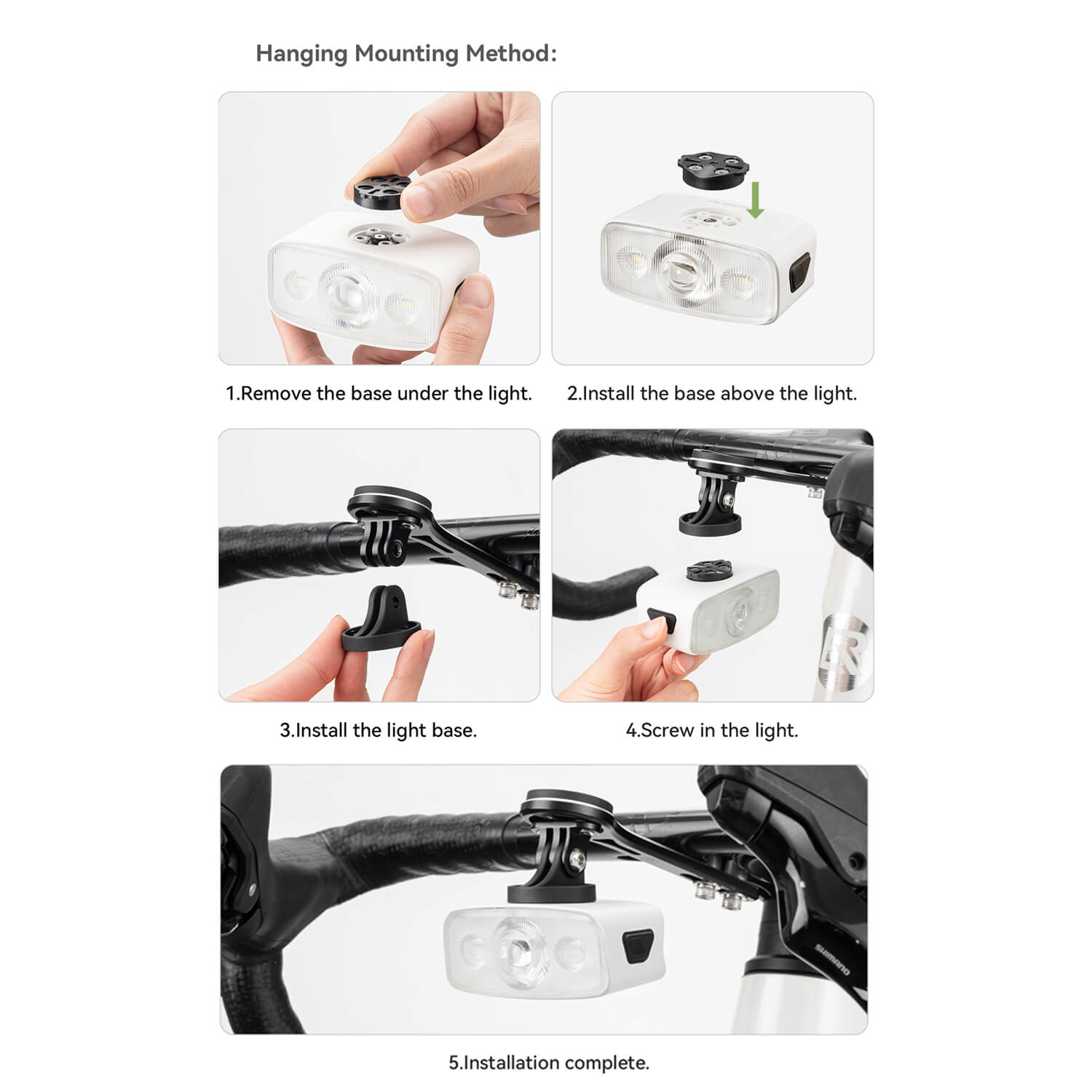 QC 1200LM Rechargeable Bike Headlight - OVERLANDERS Outfitter