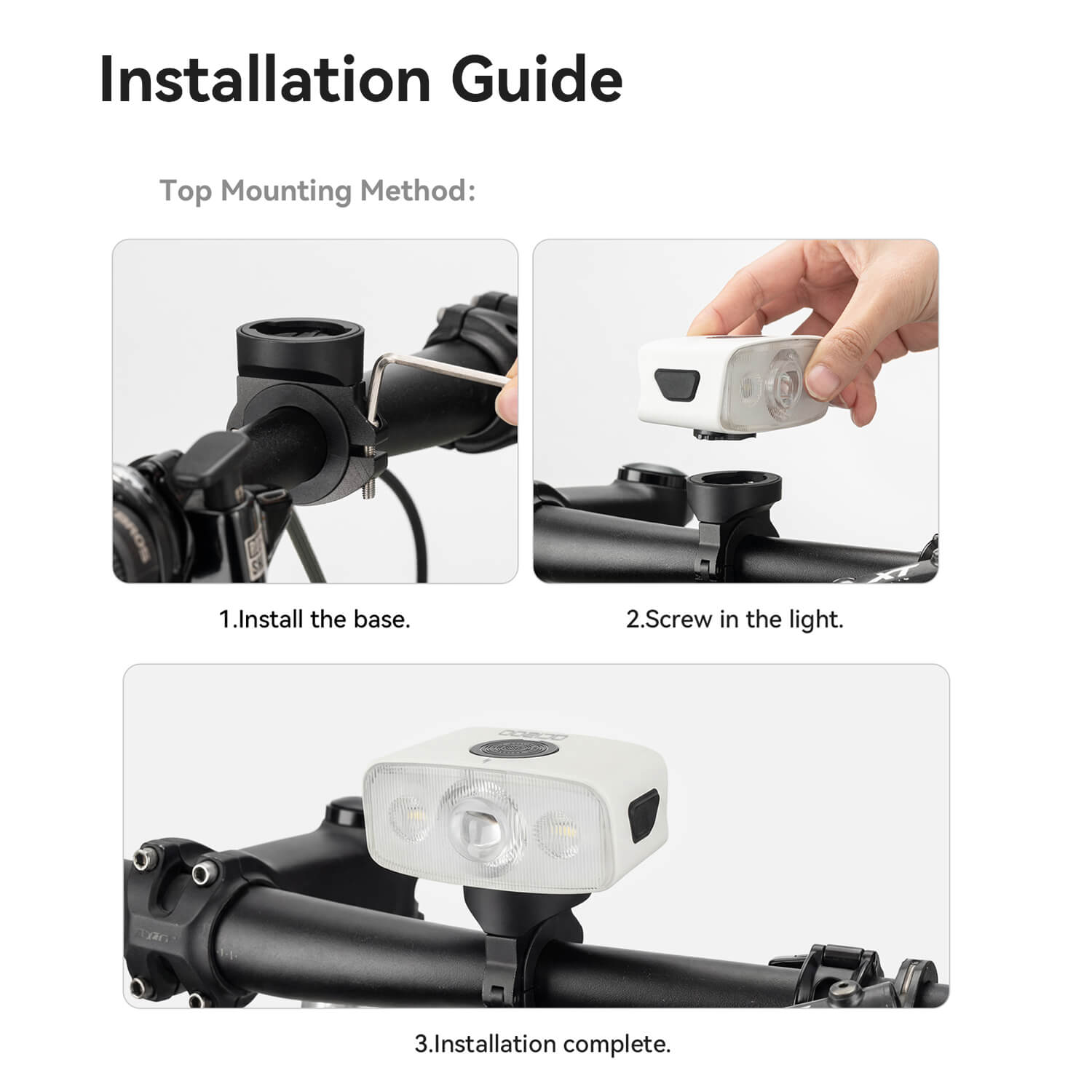 QC 1200LM Rechargeable Bike Headlight - OVERLANDERS Outfitter