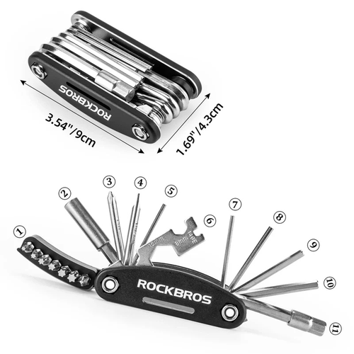 16-in-1 Foldable Bike Repair Tool Kit - OVERLANDERS Outfitter