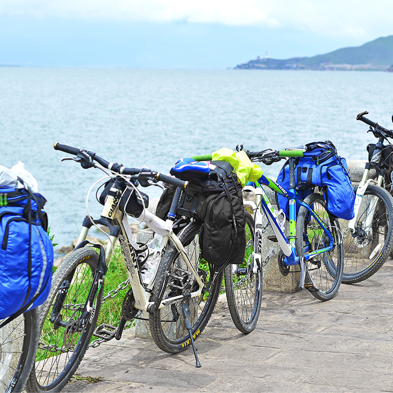 Multifunctional Bicycle Rack Bag - 17-35L - OVERLANDERS Outfitter