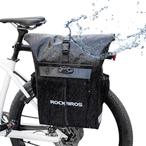 2-in-1 Bicycle Rear Rack Bag Backpack - 18L - OVERLANDERS Outfitter
