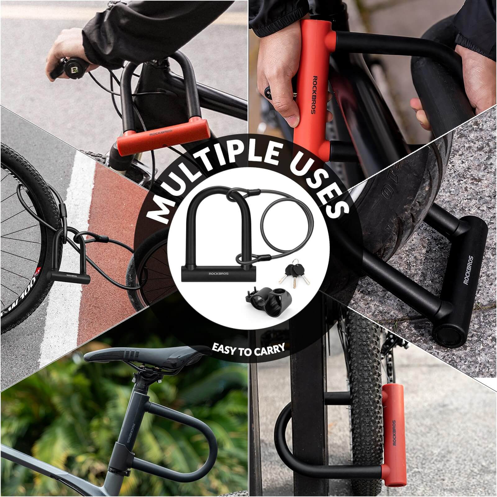 Thickened Anti-Cut U-Lock - OVERLANDERS Outfitter