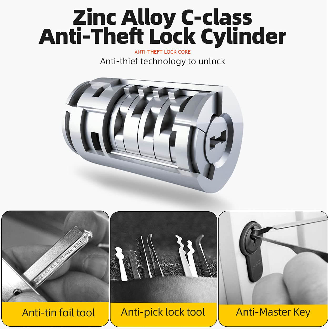 Thickened Anti-Cut U-Lock - OVERLANDERS Outfitter