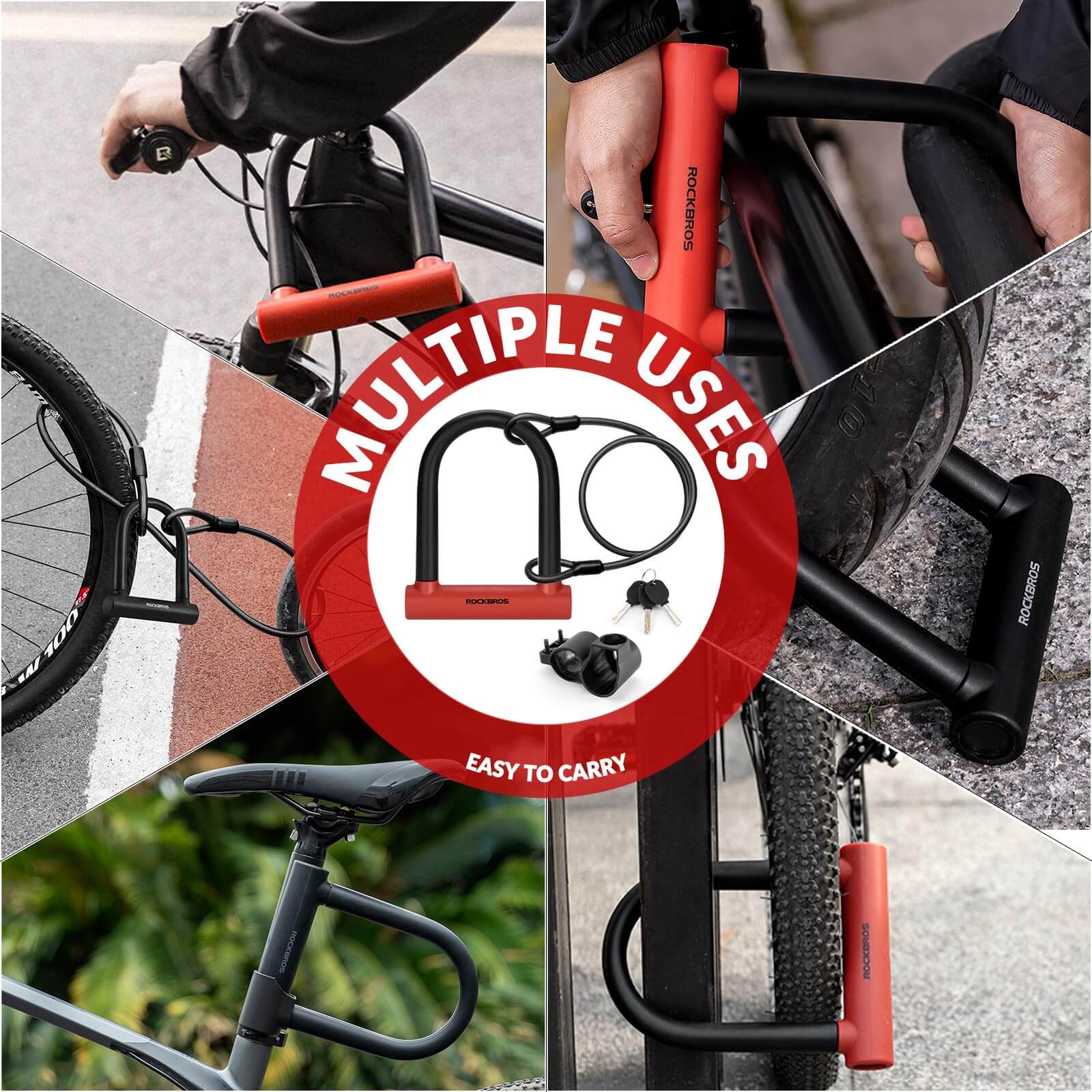 Thickened Anti-Cut U-Lock - OVERLANDERS Outfitter