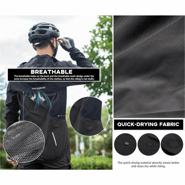 Unisex 3-in-1 Detachable Cycling Jacket - OVERLANDERS Outfitter