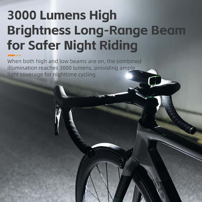 3000 Lumens Bicycle Headlight - OVERLANDERS Outfitter