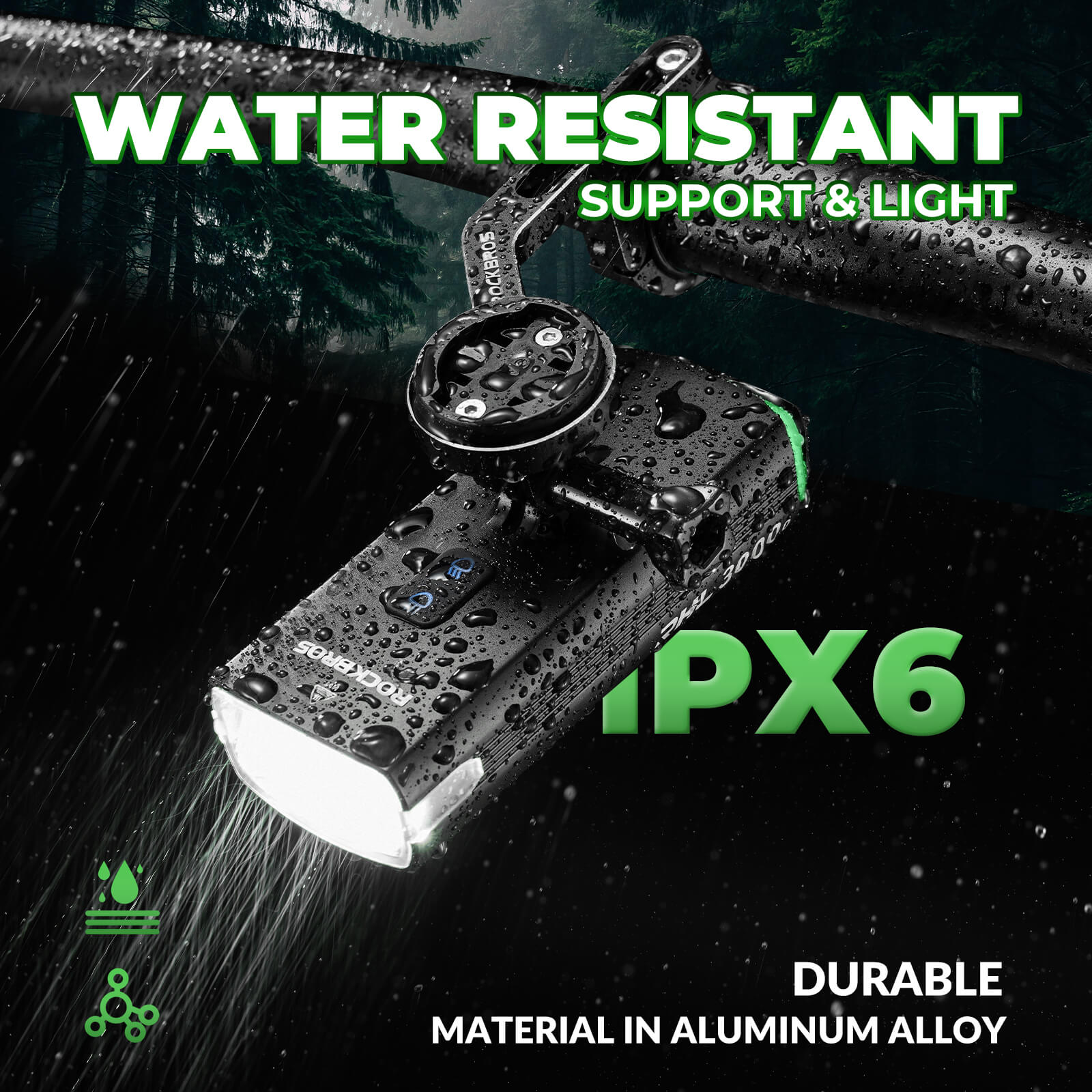 3000 Lumens Suspended Mount Bike Headlight - OVERLANDERS Outfitter