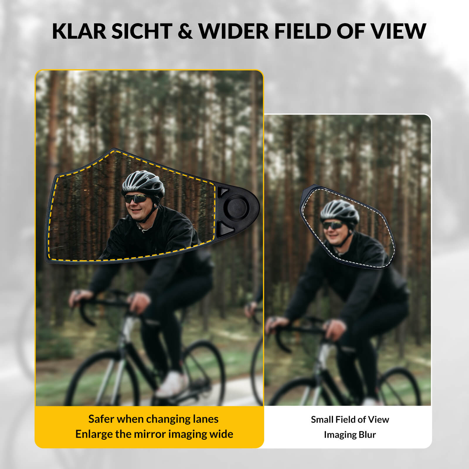 Anti-Glare Bike Mirror - OVERLANDERS Outfitter