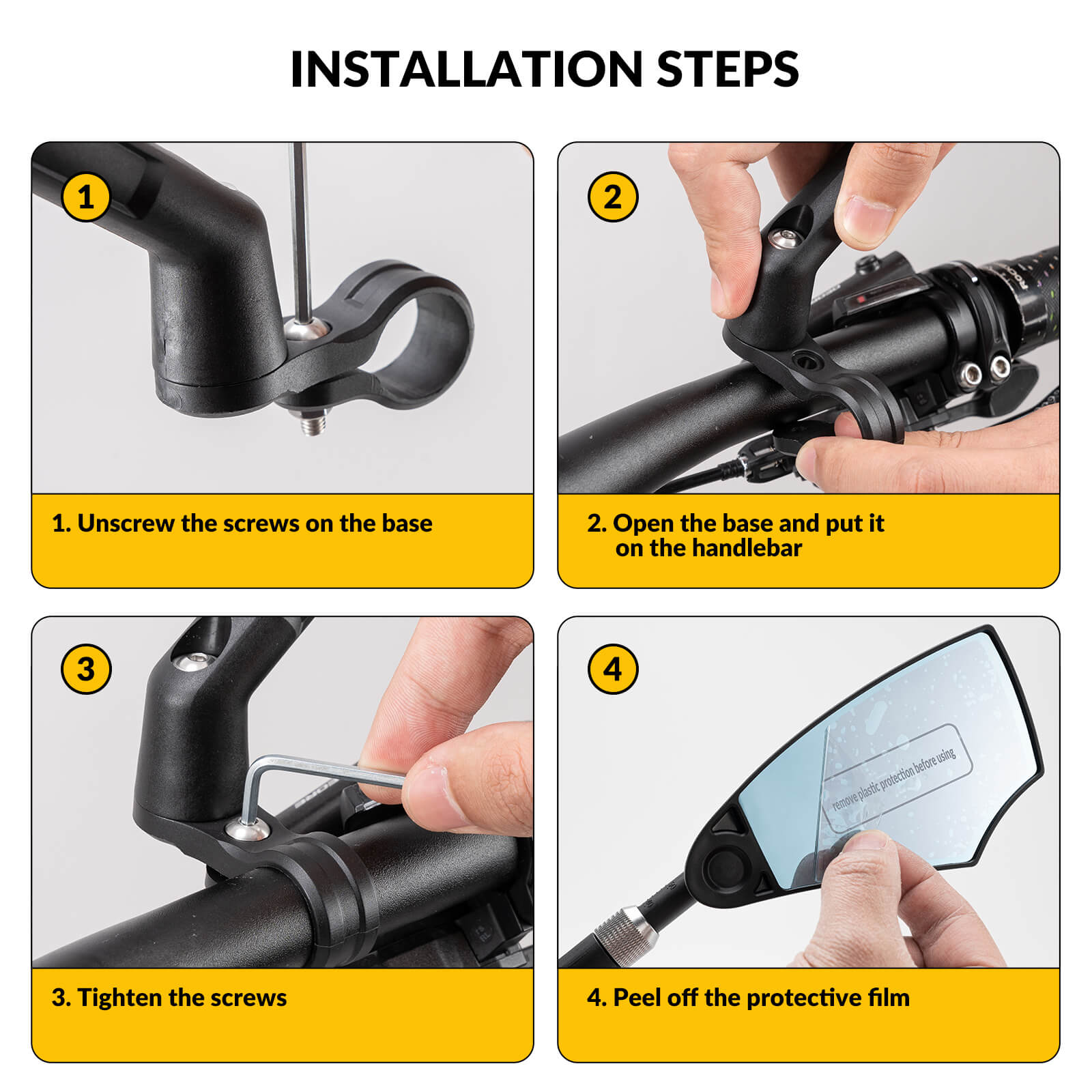Anti-Glare Bike Mirror - OVERLANDERS Outfitter