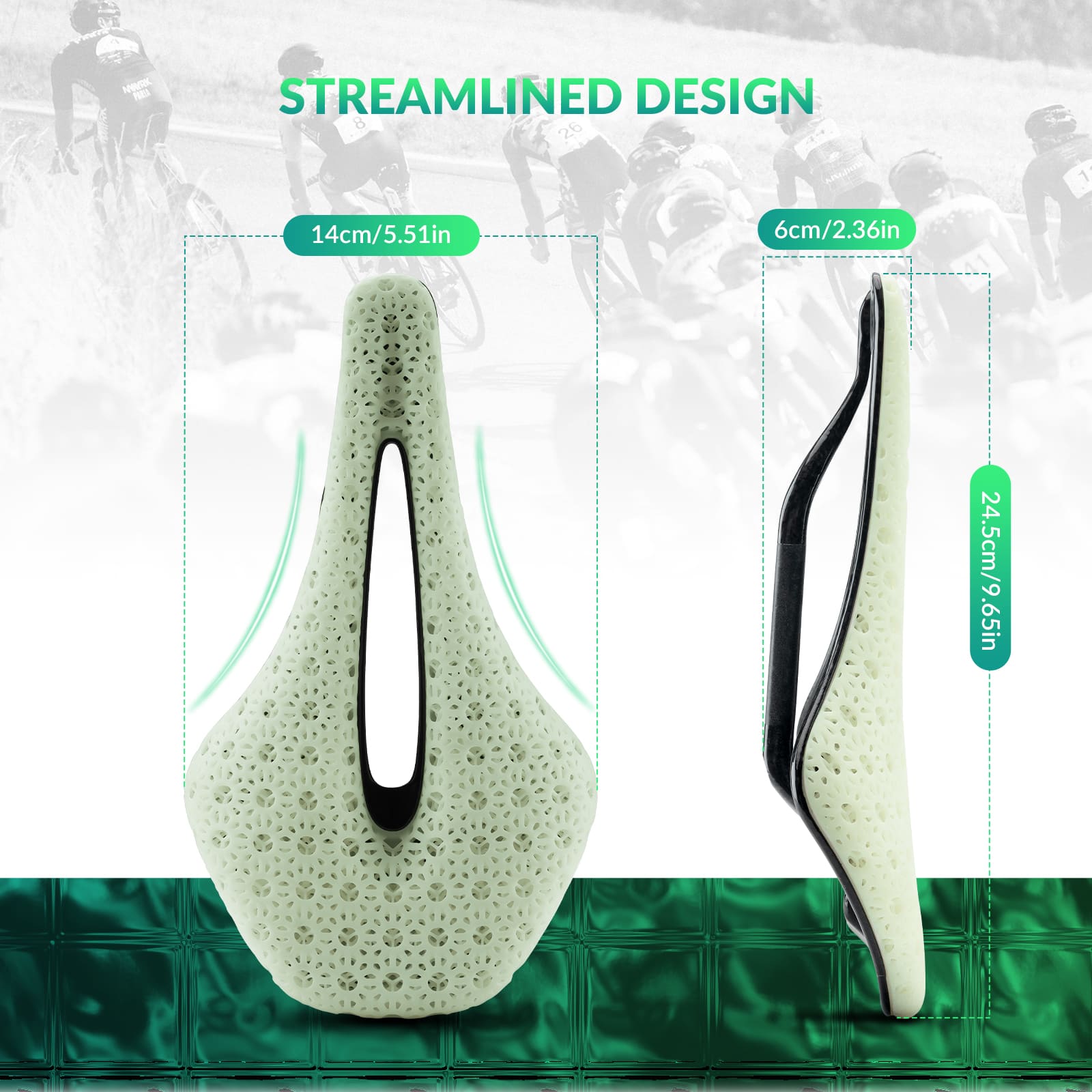 3D Printed Bike Saddle - OVERLANDERS Outfitter