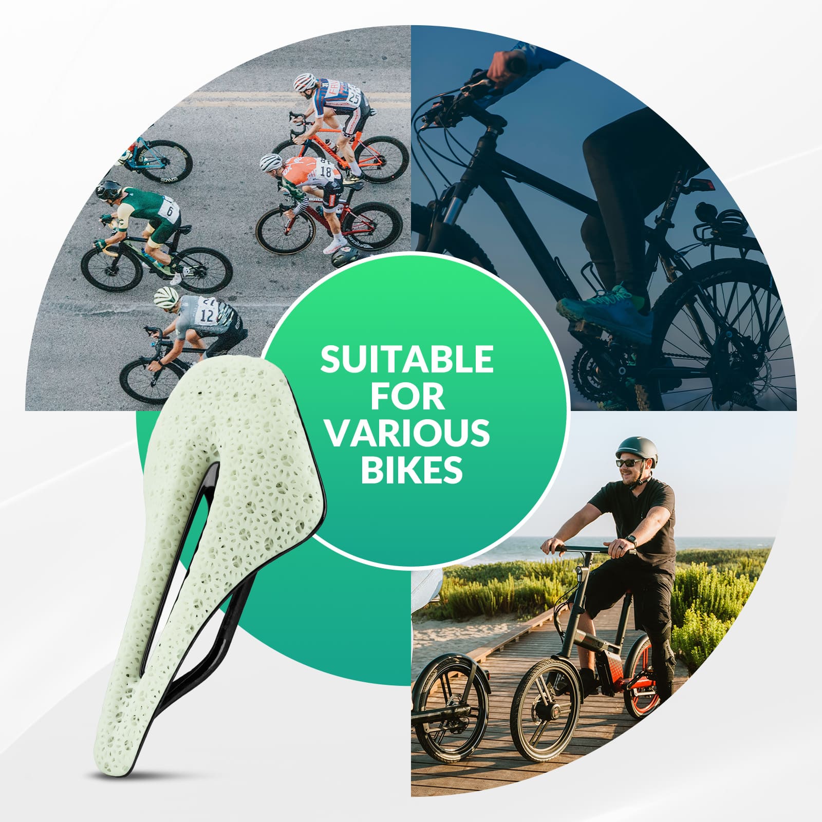 3D Printed Bike Saddle - OVERLANDERS Outfitter