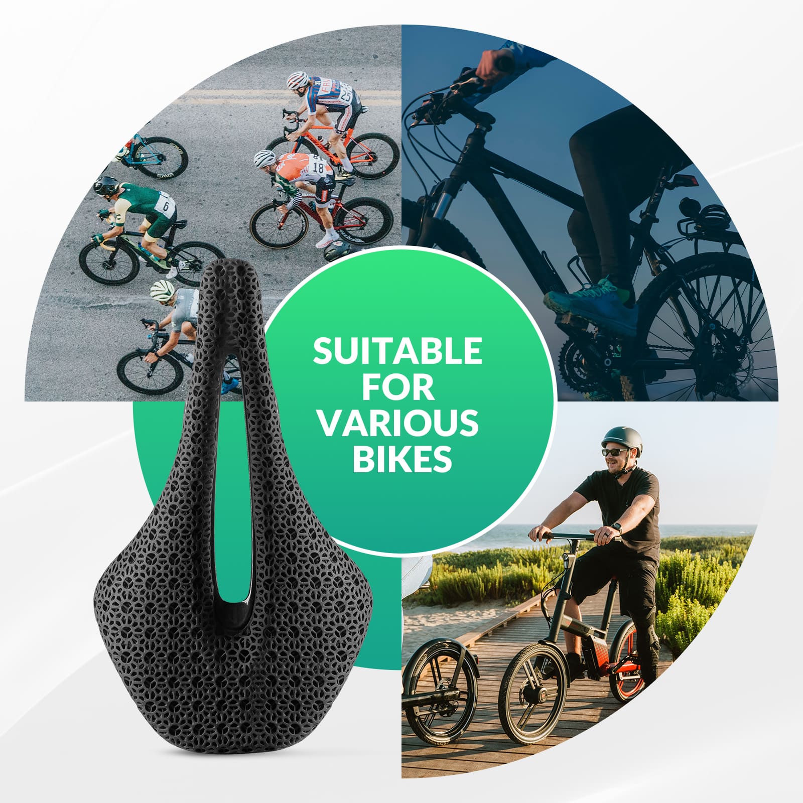 3D Printed Bike Saddle - OVERLANDERS Outfitter