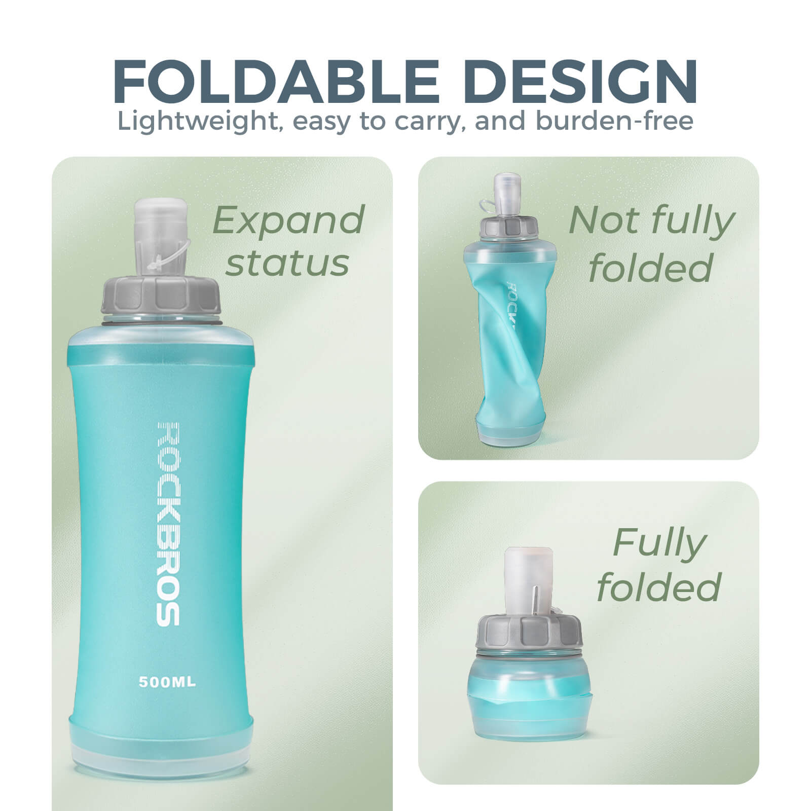 500ml Water Soft Flask - OVERLANDERS Outfitter