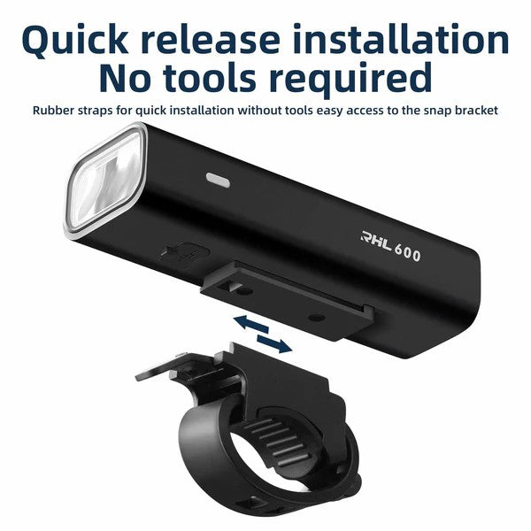 RHL 600LM Bike Front Light - OVERLANDERS Outfitter