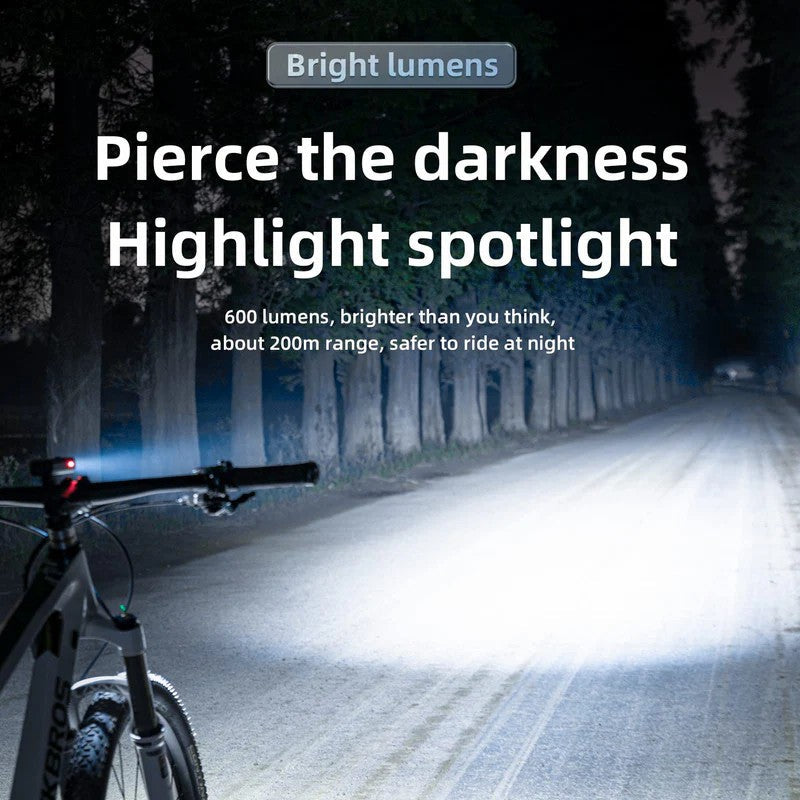 RHL 600LM Bike Front Light - OVERLANDERS Outfitter