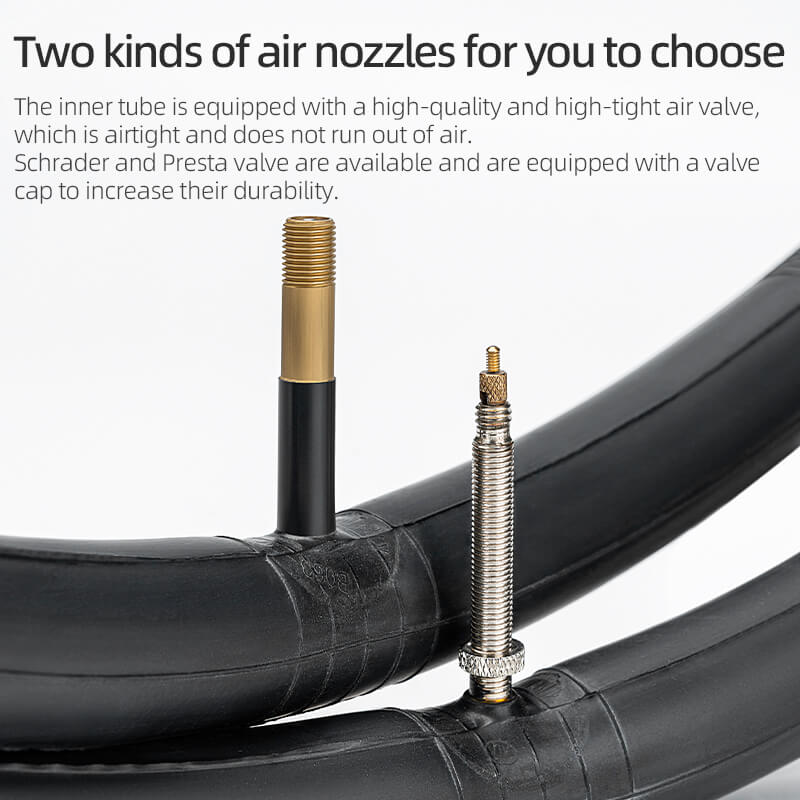 700C Road Bike Inner Tube 23–35C Presta & Schrader Valve - OVERLANDERS Outfitter