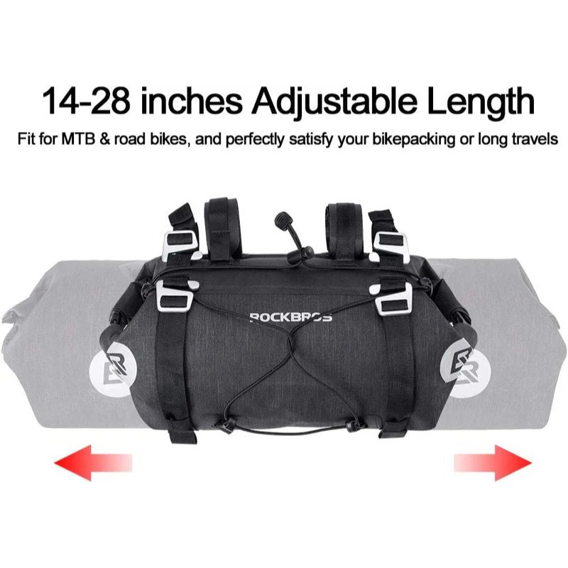 Barrel-Shaped Waterproof Handlebar Bags - 7L-14L - OVERLANDERS Outfitter