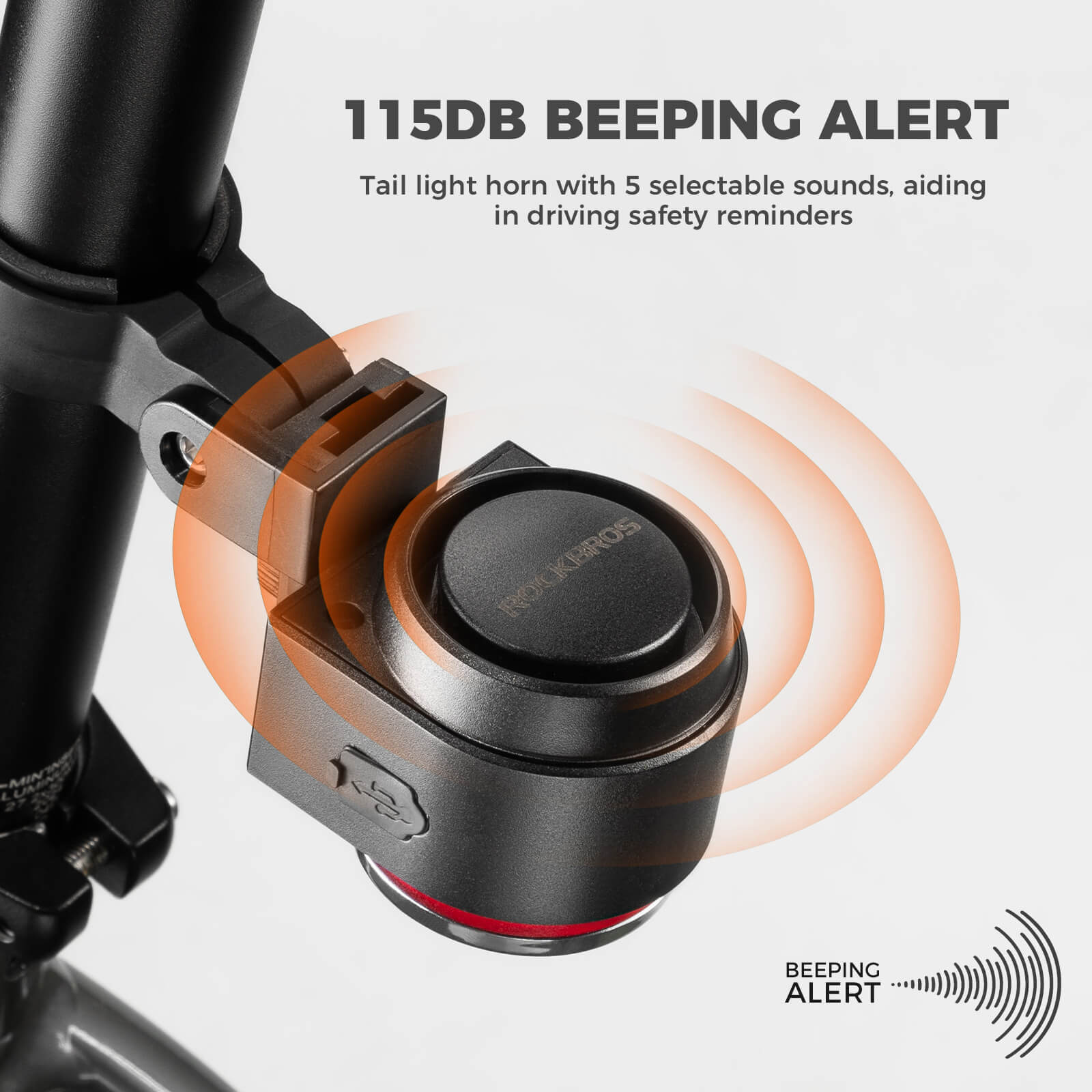 A8Pro Electronic Tail Light with Built-In Horn - OVERLANDERS Outfitter