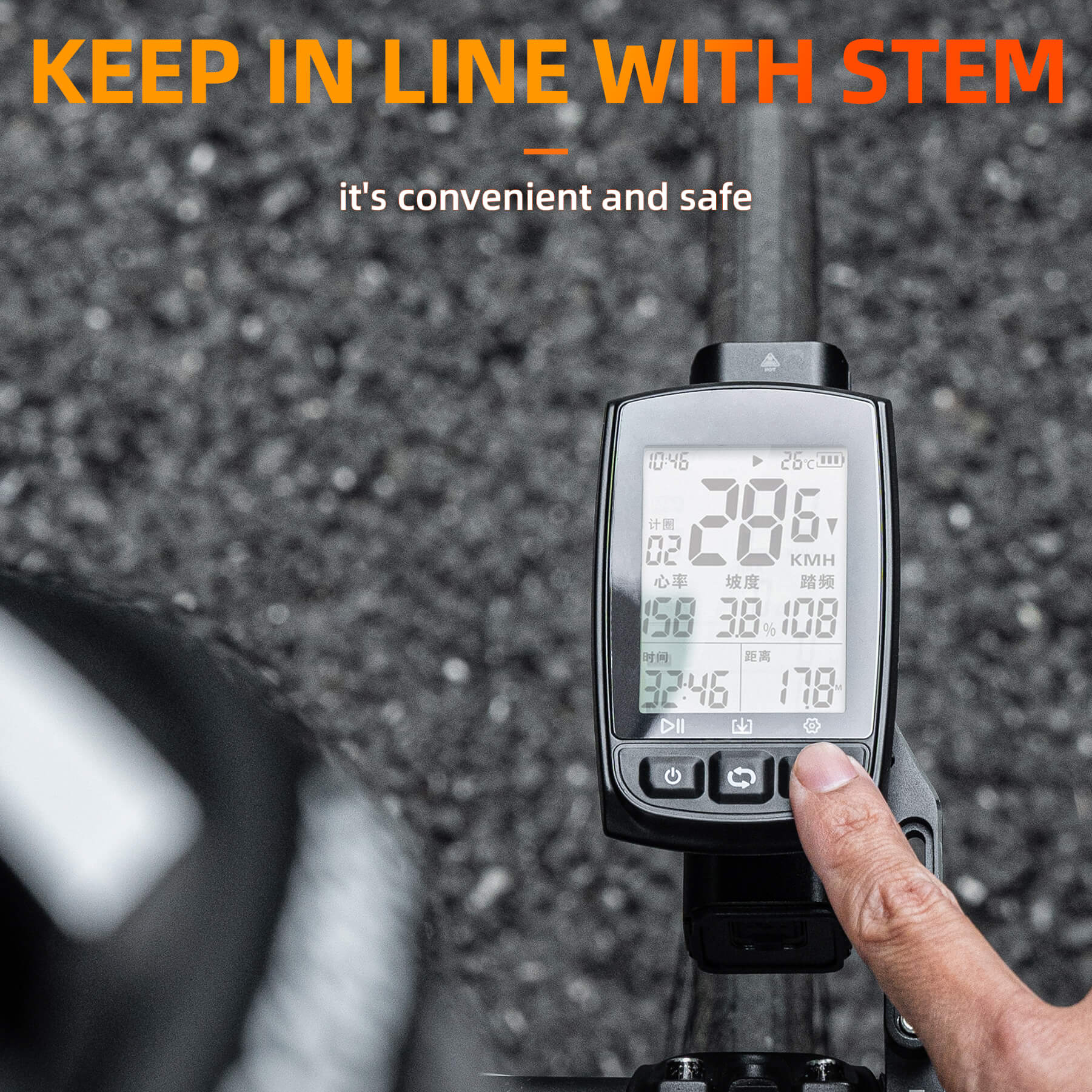 Adjustable Bike Computer Mount with Extendable Design - OVERLANDERS Outfitter