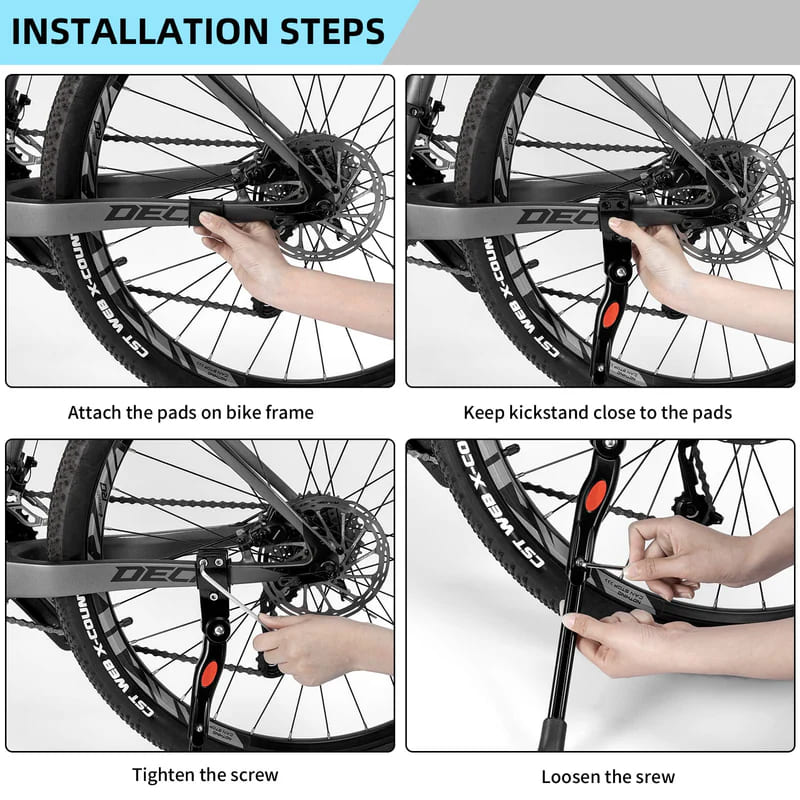 Adjustable Bike Kickstand 13.4’’-15.7’’ - OVERLANDERS Outfitter