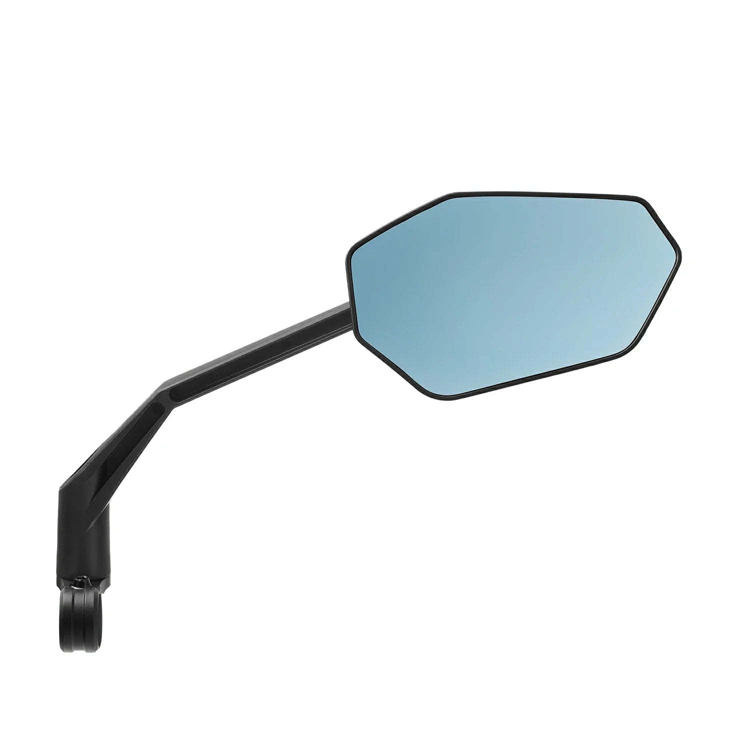 ROCKBROS-US adjustable handlebar bike rearview mirror with anti-glare glass for safer cycling visibility.
