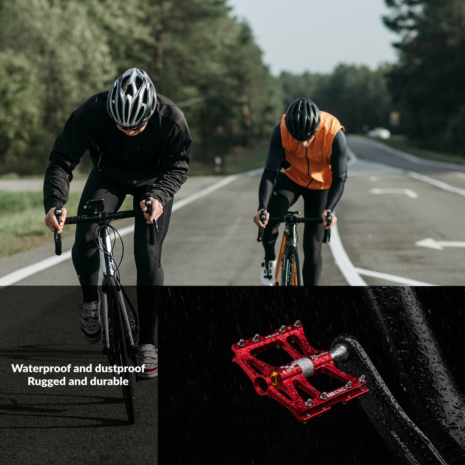 Aluminum Alloy 4 Bearings Mountain Bike Pedals - OVERLANDERS Outfitter