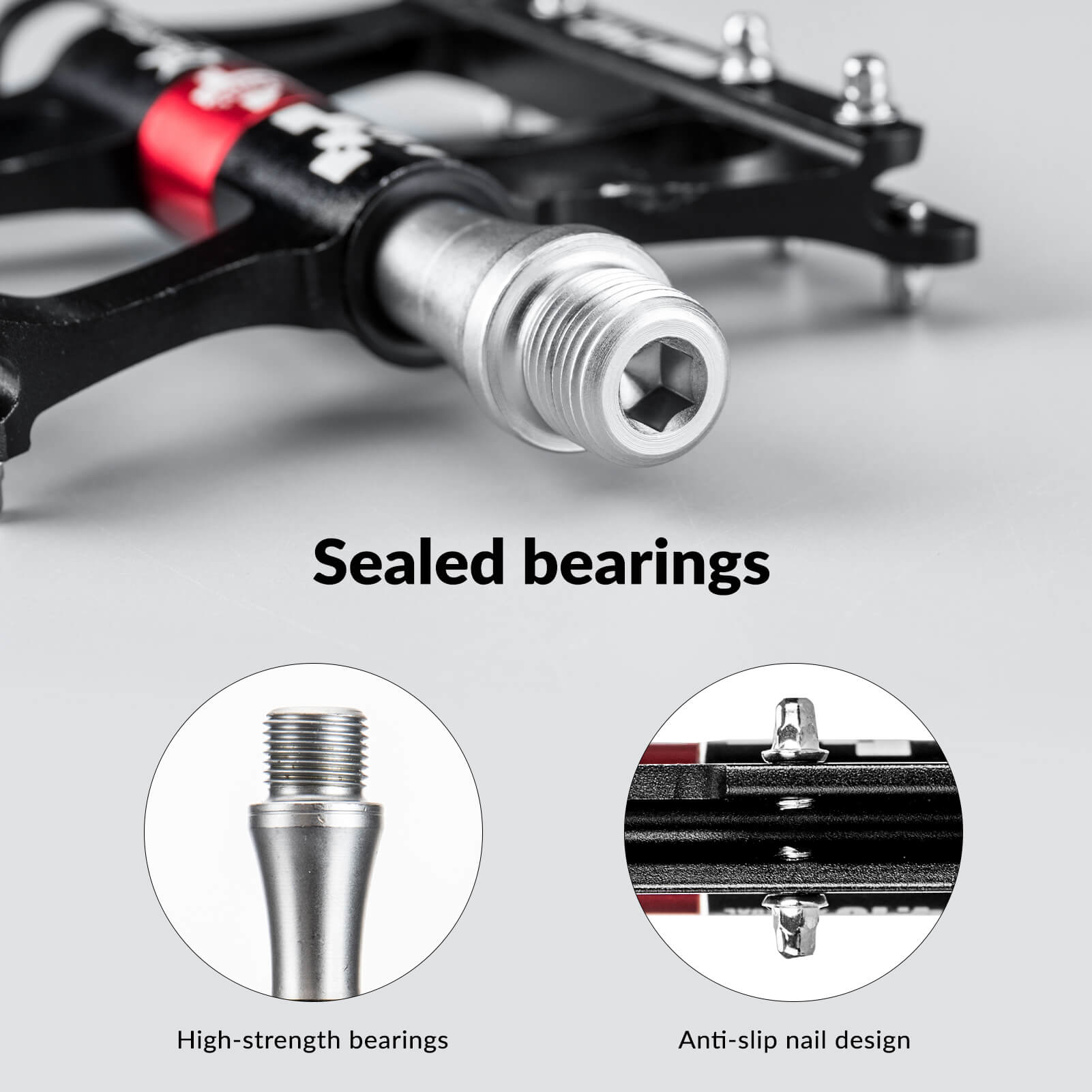 Aluminum Alloy 4 Bearings Mountain Bike Pedals - OVERLANDERS Outfitter