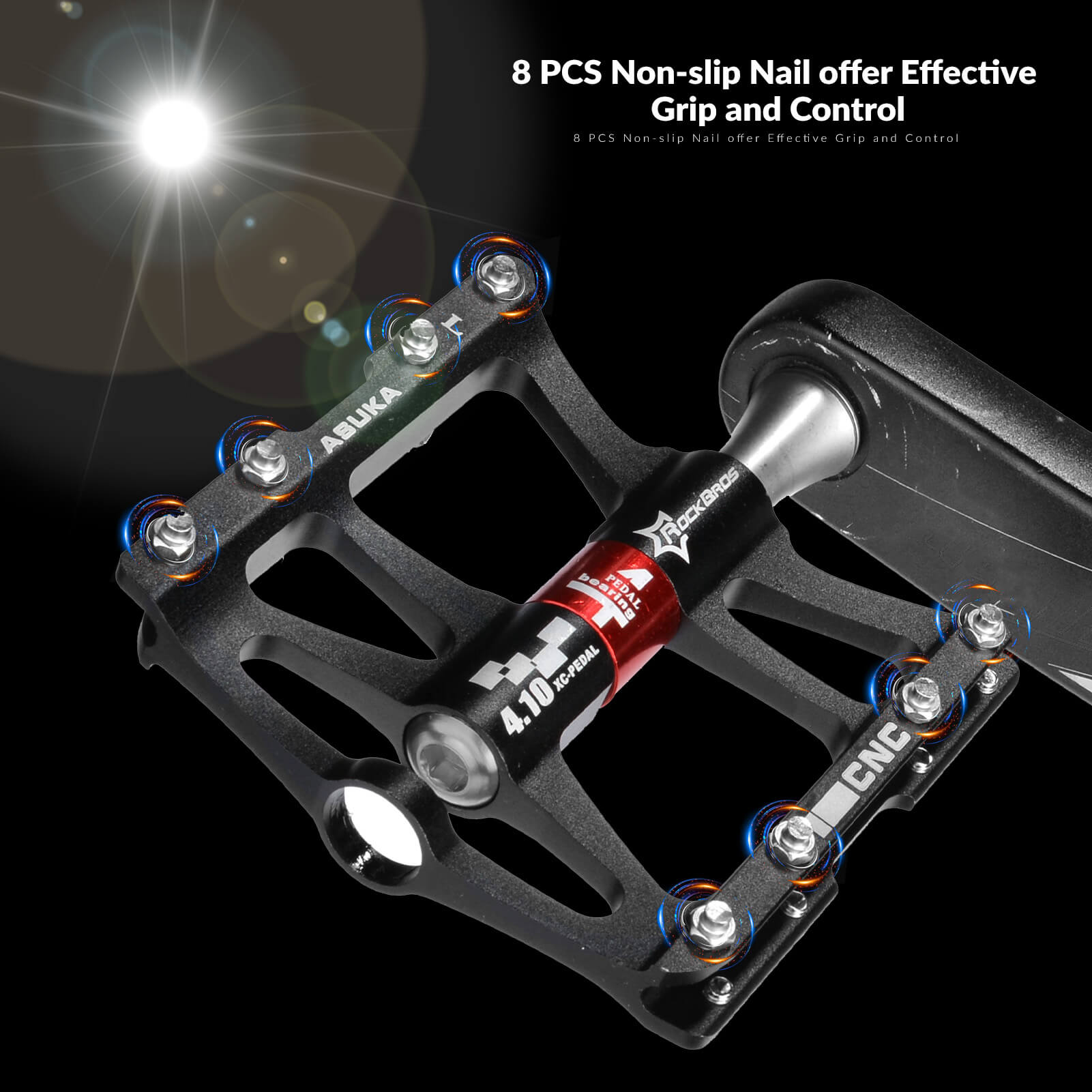 Aluminum Alloy 4 Bearings Mountain Bike Pedals - OVERLANDERS Outfitter