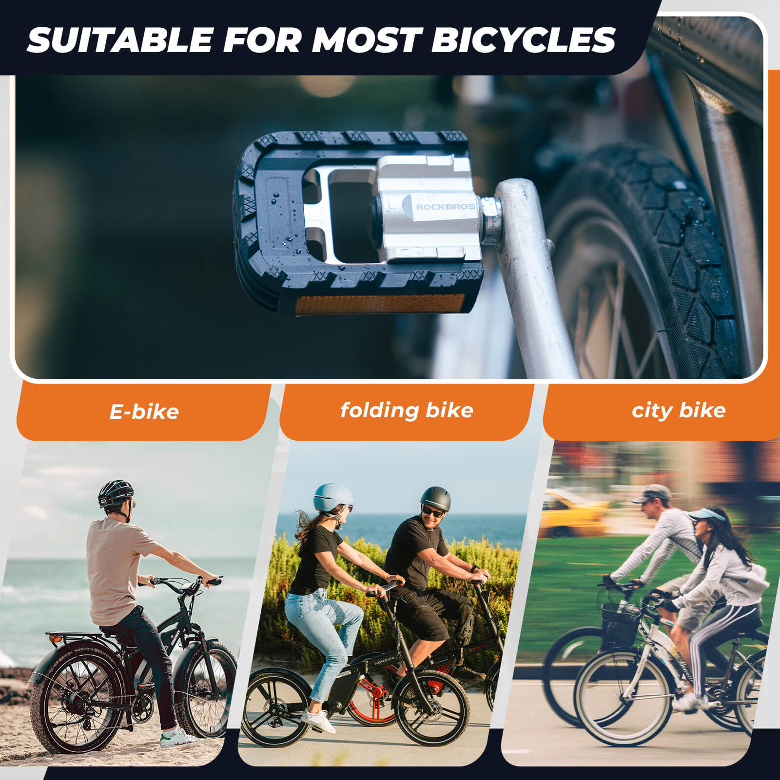 Aluminum Folding Bike Pedals - OVERLANDERS Outfitter
