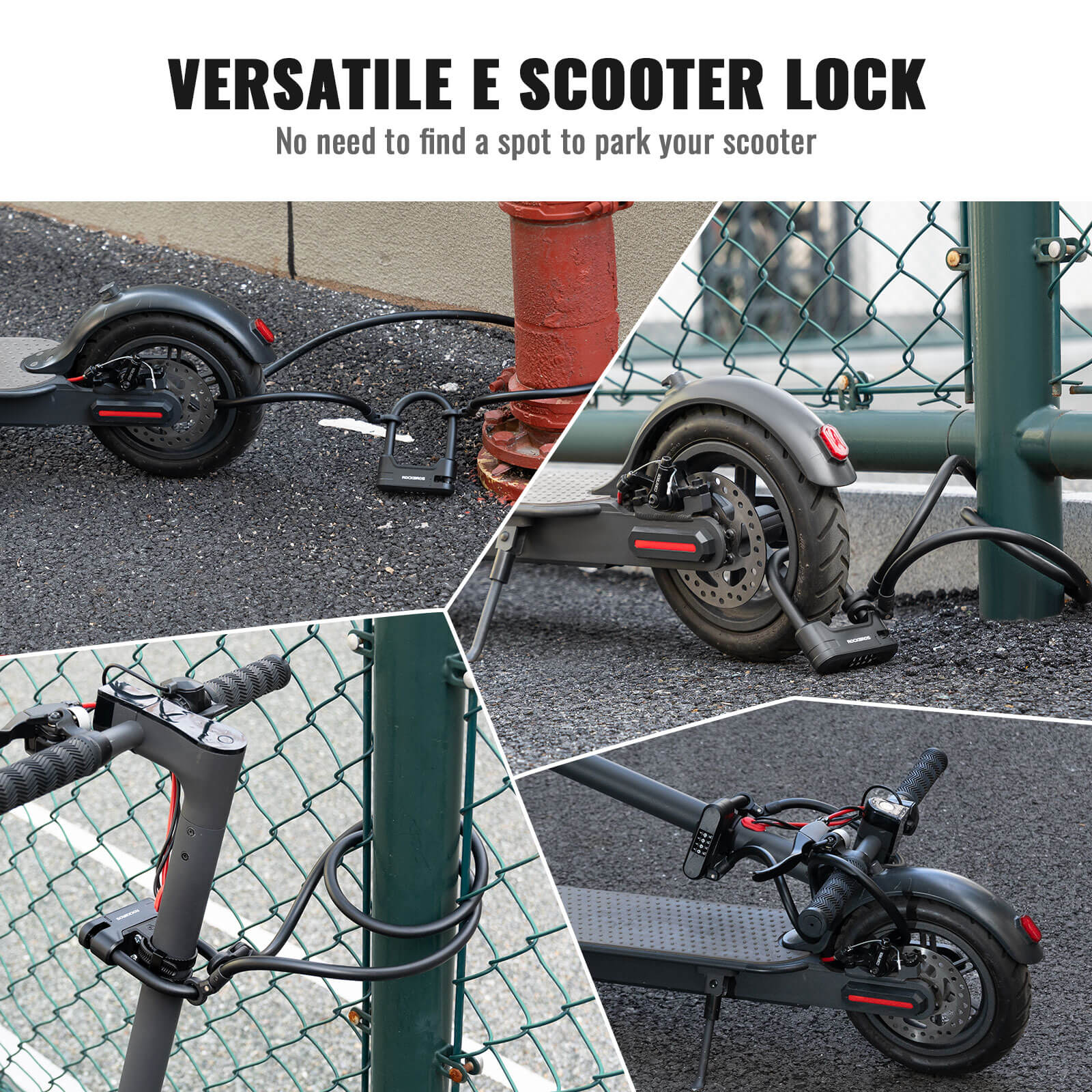 Electric Scooter U Lock - OVERLANDERS Outfitter