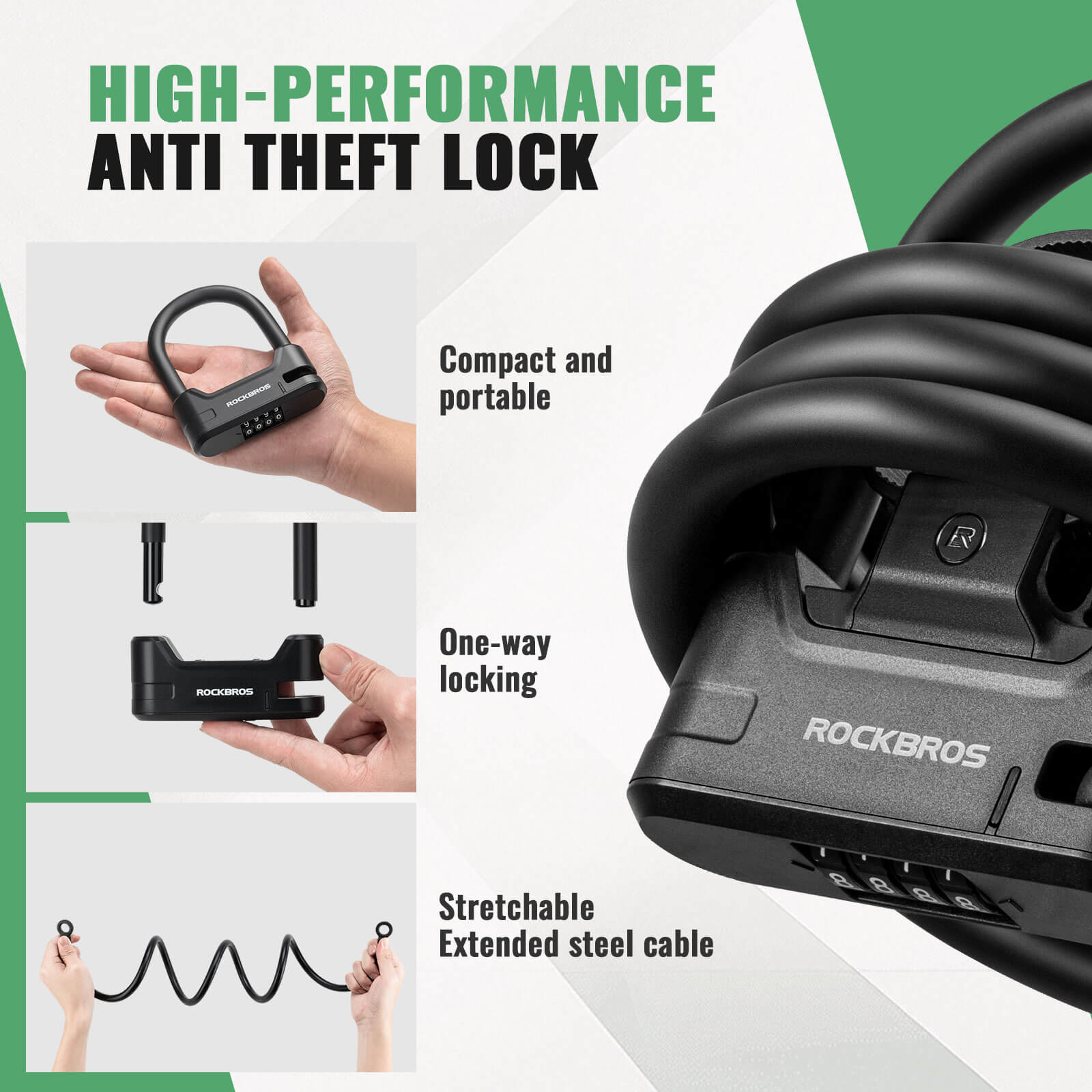 Electric Scooter U Lock - OVERLANDERS Outfitter