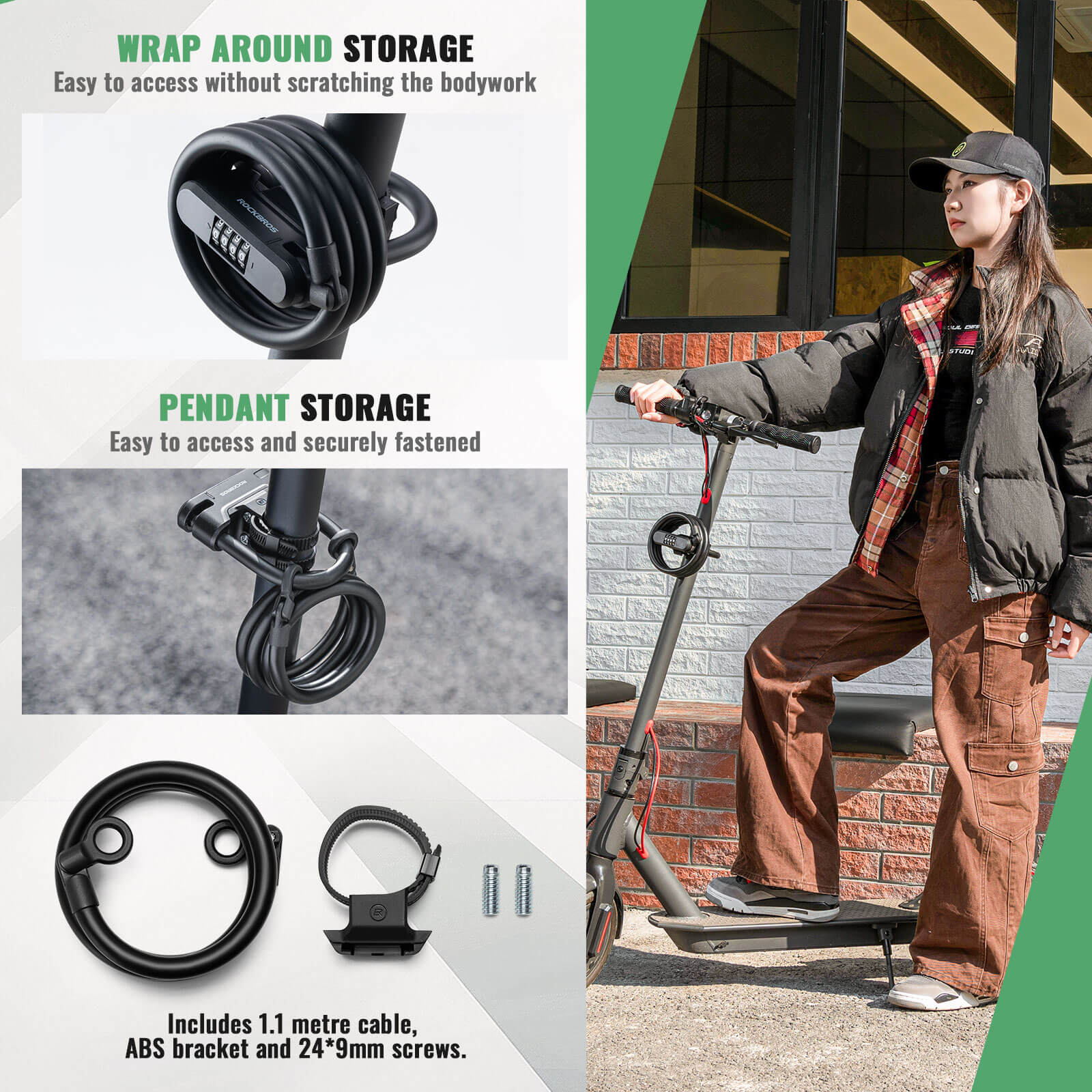 Electric Scooter U Lock - OVERLANDERS Outfitter