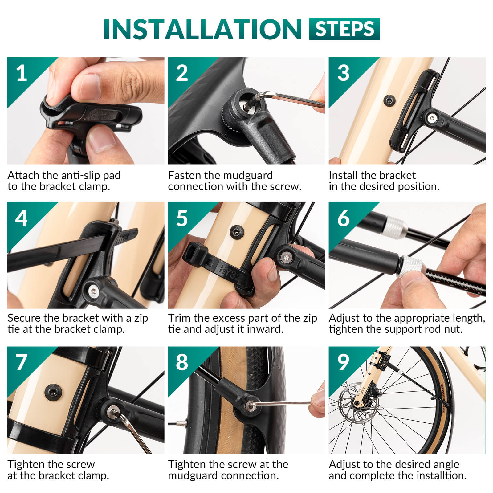 Bike Fenders for 700C Road Bikes – Quick-Release Mud Guards - OVERLANDERS Outfitter