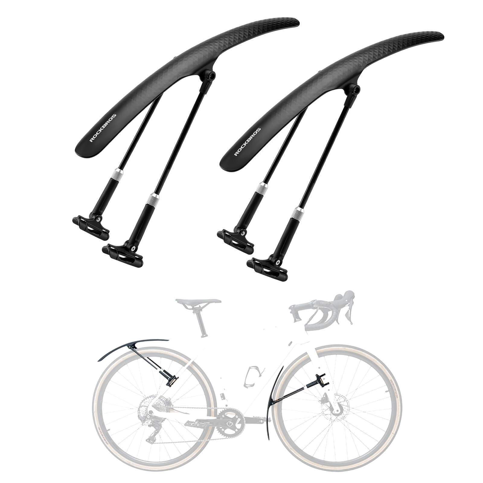 Bike Fenders for 700C Road Bikes – Quick-Release Mud Guards - OVERLANDERS Outfitter